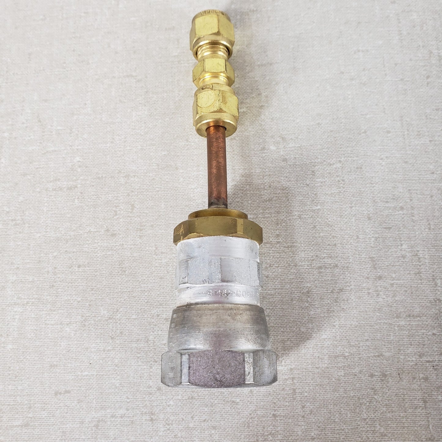 Danfoss 5400-S5-8 Female Refrigerant Adapter to 1/4in Swagelok Tube Fitting