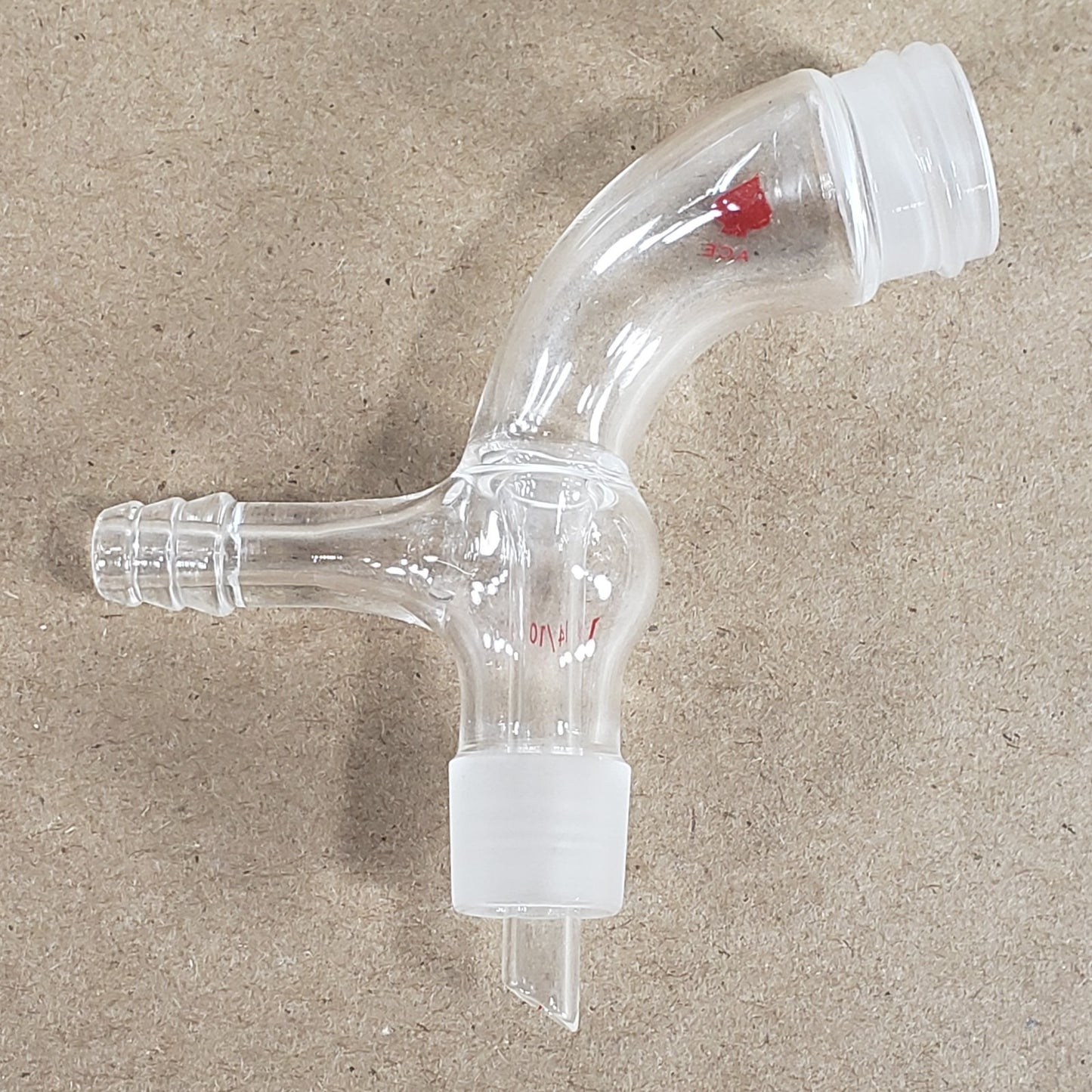 Ace Glass 9564-10 Microscale Vacuum Takeoff Adapter 14/10 Hose