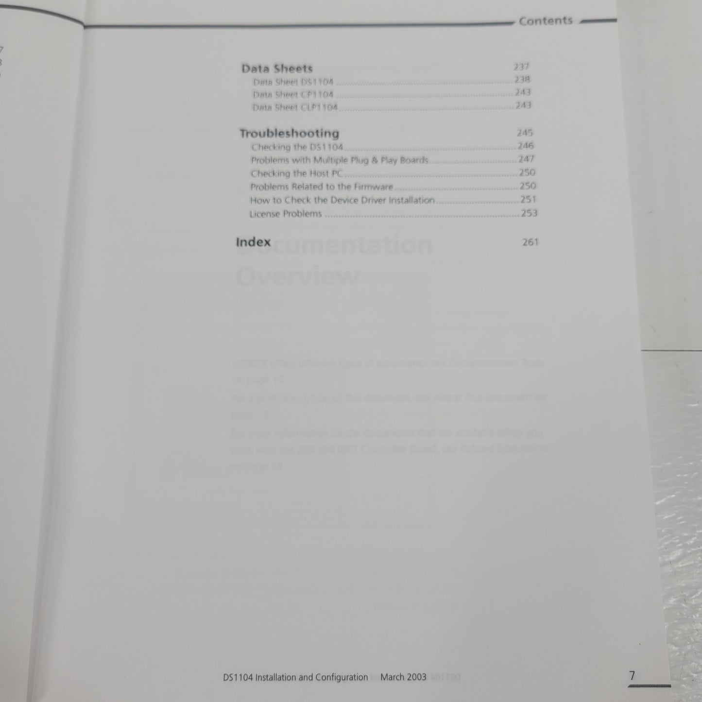 dSPACE DS1104 R&D Controller Board Installation Configuration Guide Release 3.5