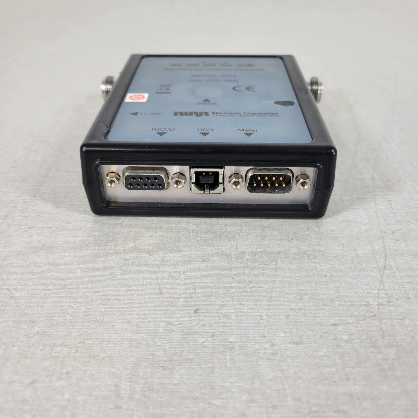 TESTED WORKS Bird 5012 Wideband RF Power Sensor 350MHz-4GHz USB RS232 N-Female