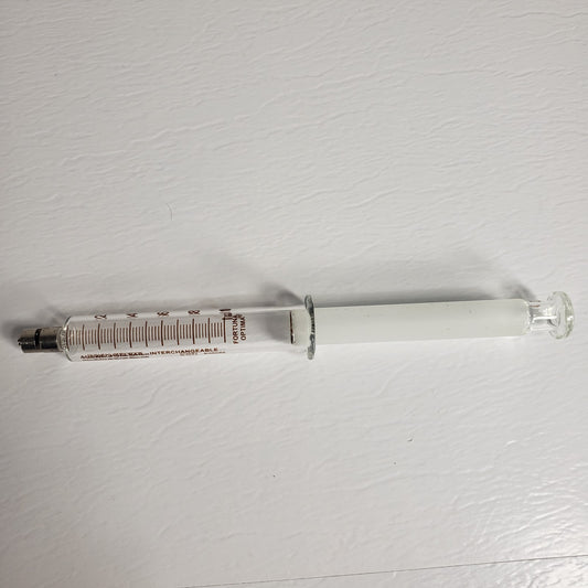 FORTUNA OPTIMA 10ml Glass Srng with Luer Lock Tip for Secure Connections