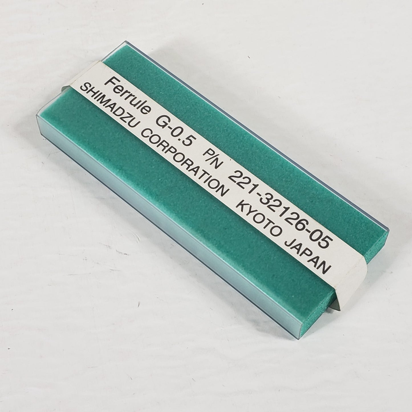 Lot of 2 Shimadzu 221-32126-05 Graphite Ferrule Cap Assembly 0.5mm