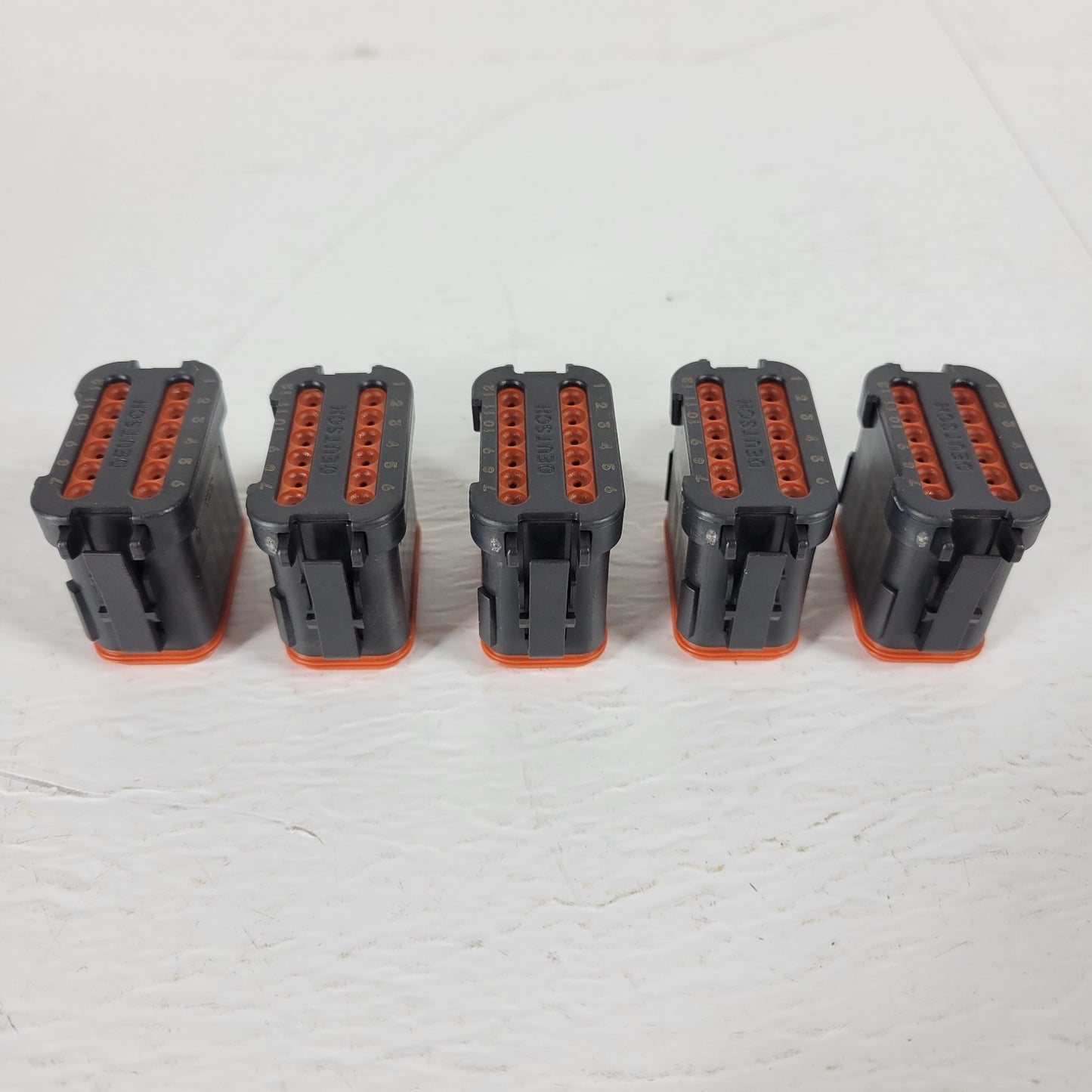 TE Connectivity DEUTSCH 5 Count DT06-12SA-E005 12 Pos Plug Housing Black
