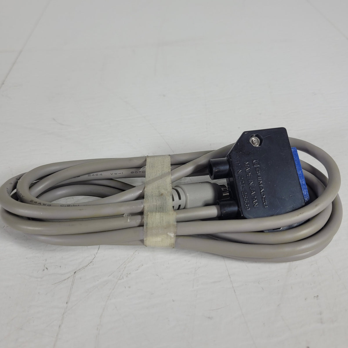 Shimadzu 221-25539 GC Gas Chromatograph Data Interface Cable 4-Pin DIN OEM