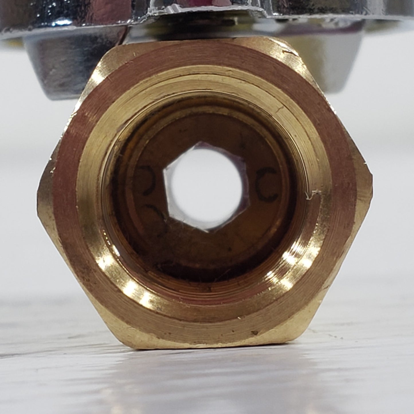 HAMAI III 1/4" Brass Ball Valve Manifold Lever Handle Quarter Turn
