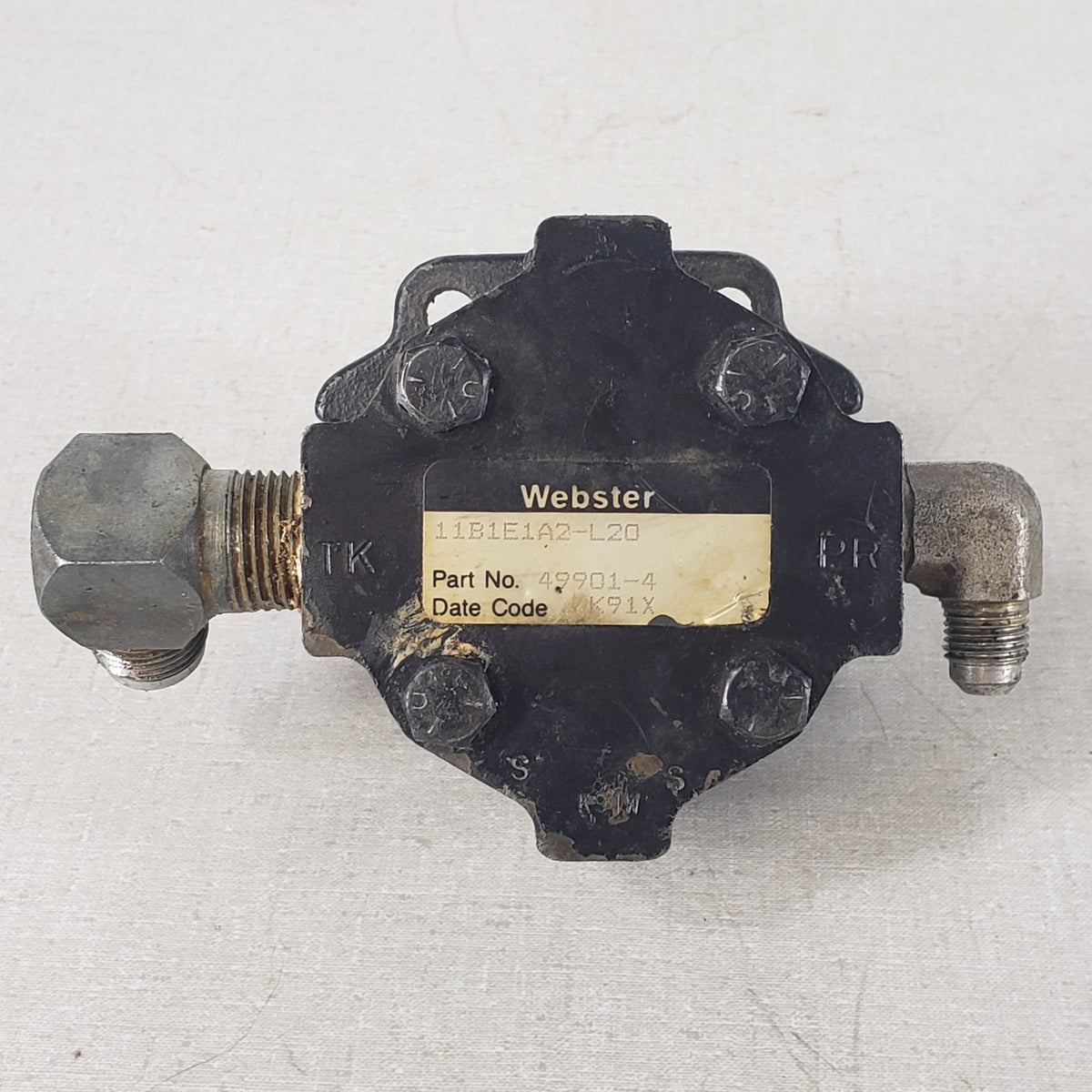 Webster Danfoss 49901-4 B Series Hydraulic Gear Pump Motor Untested