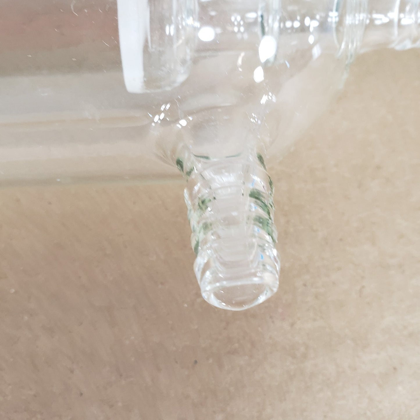 Custom Borosilicate Glass Shell & Tube Heat Exchanger w/Water Jacket Condenser