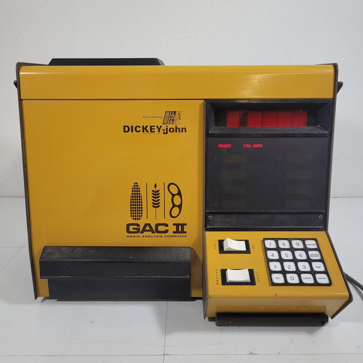 TESTED Dickey-john GAC II Grain Analysis Computer Moisture Tester Working