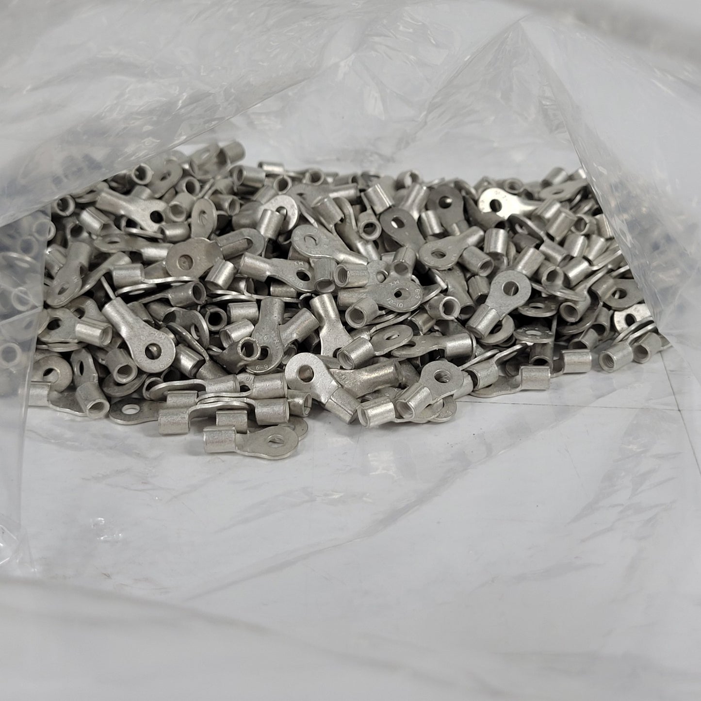 100 Lot Molex 0190690202 Ring Terminal 10-12 AWG #6 Circular Crimp Connector