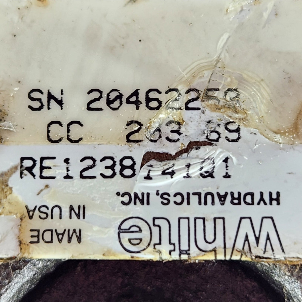 White CC 203 69 Roller Stator Orbital Hydraulic Motor UNTESTED