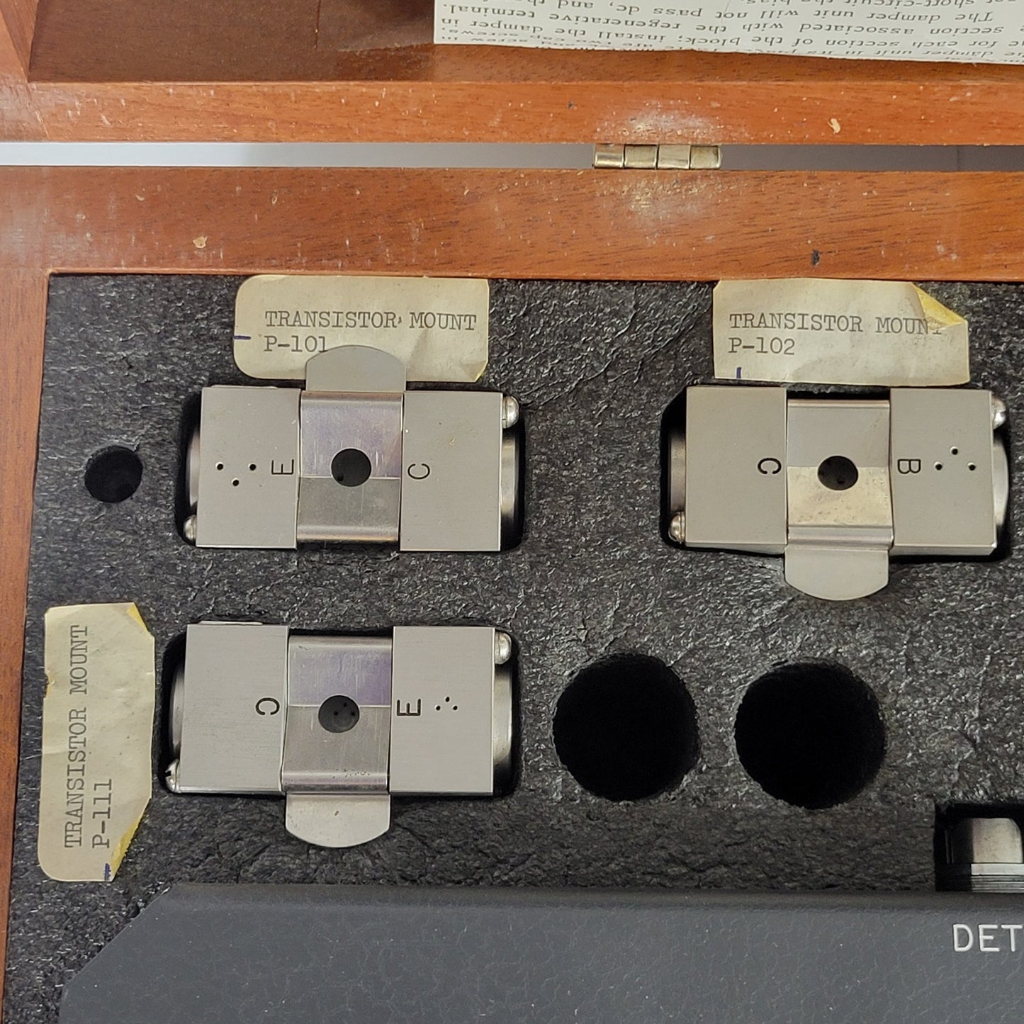 General Radio 1607-A Transfer Function Immittance Bridge GR874 Accessory Kit