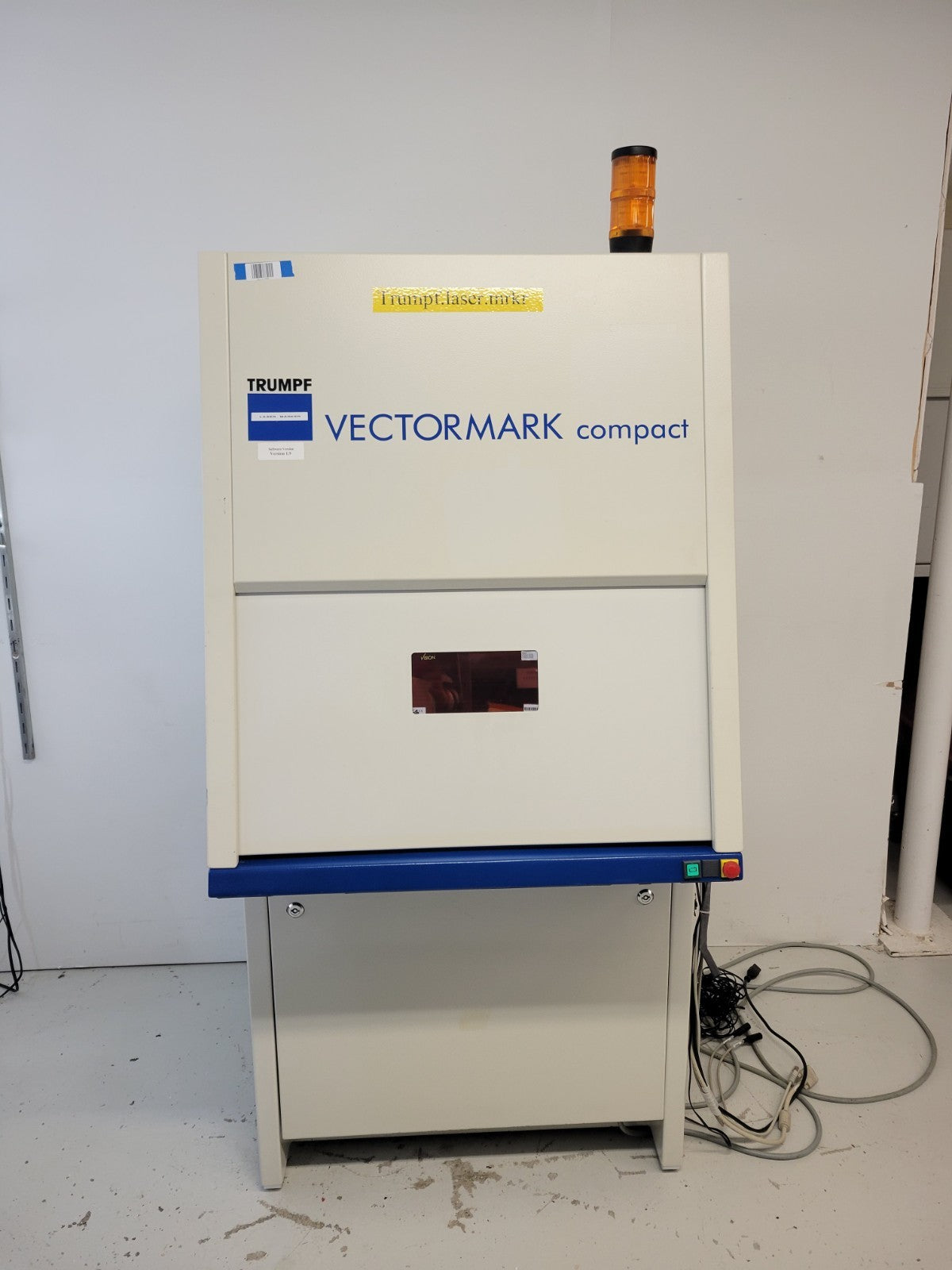 TRUMPF VWS800 VectorMark Laser Marking Workstation w/ Accessories Parts/Repair