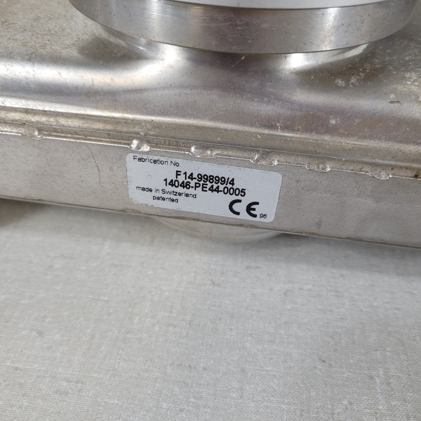 TESTED VAT F14-99899 ISO-200F ISO200-F 8in Pneumatic Gate Valve High Vacuum SS