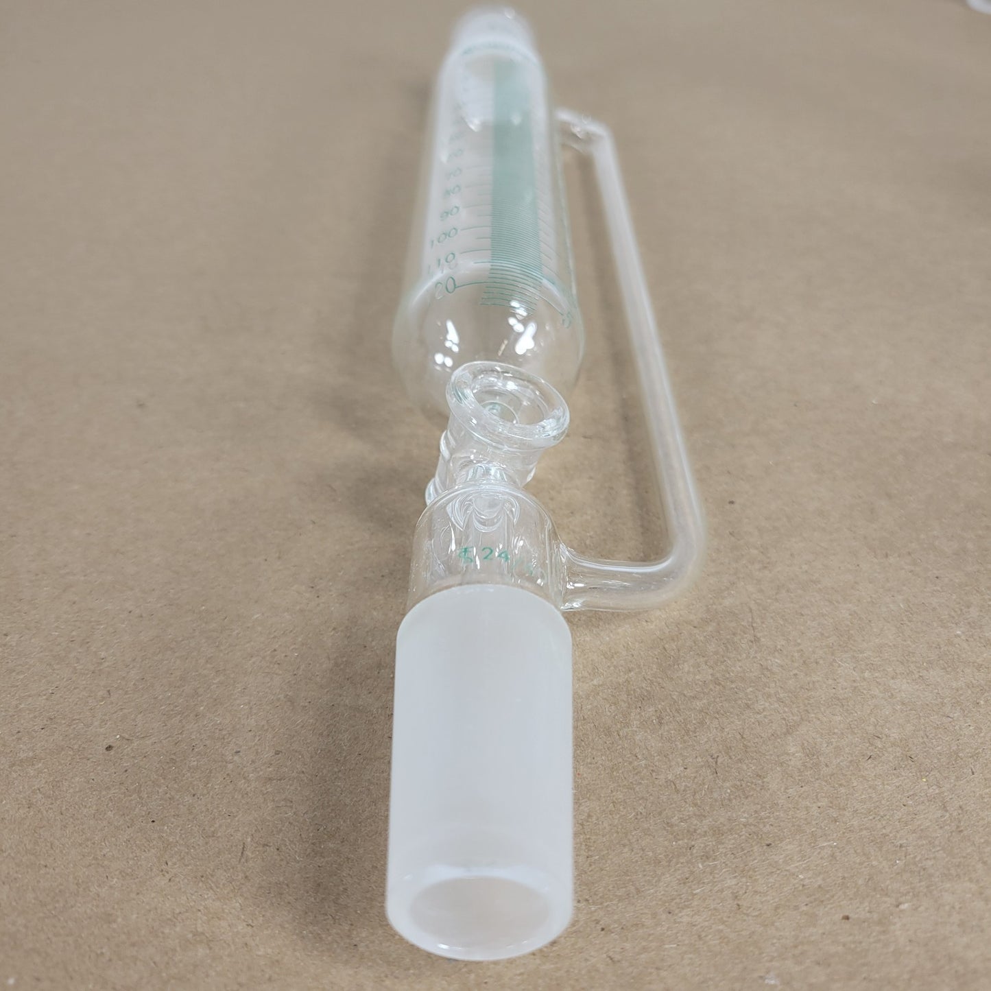 Chemglass CG-1710-02 Graduated pressure equalizing addition funnel 125mL 24/40