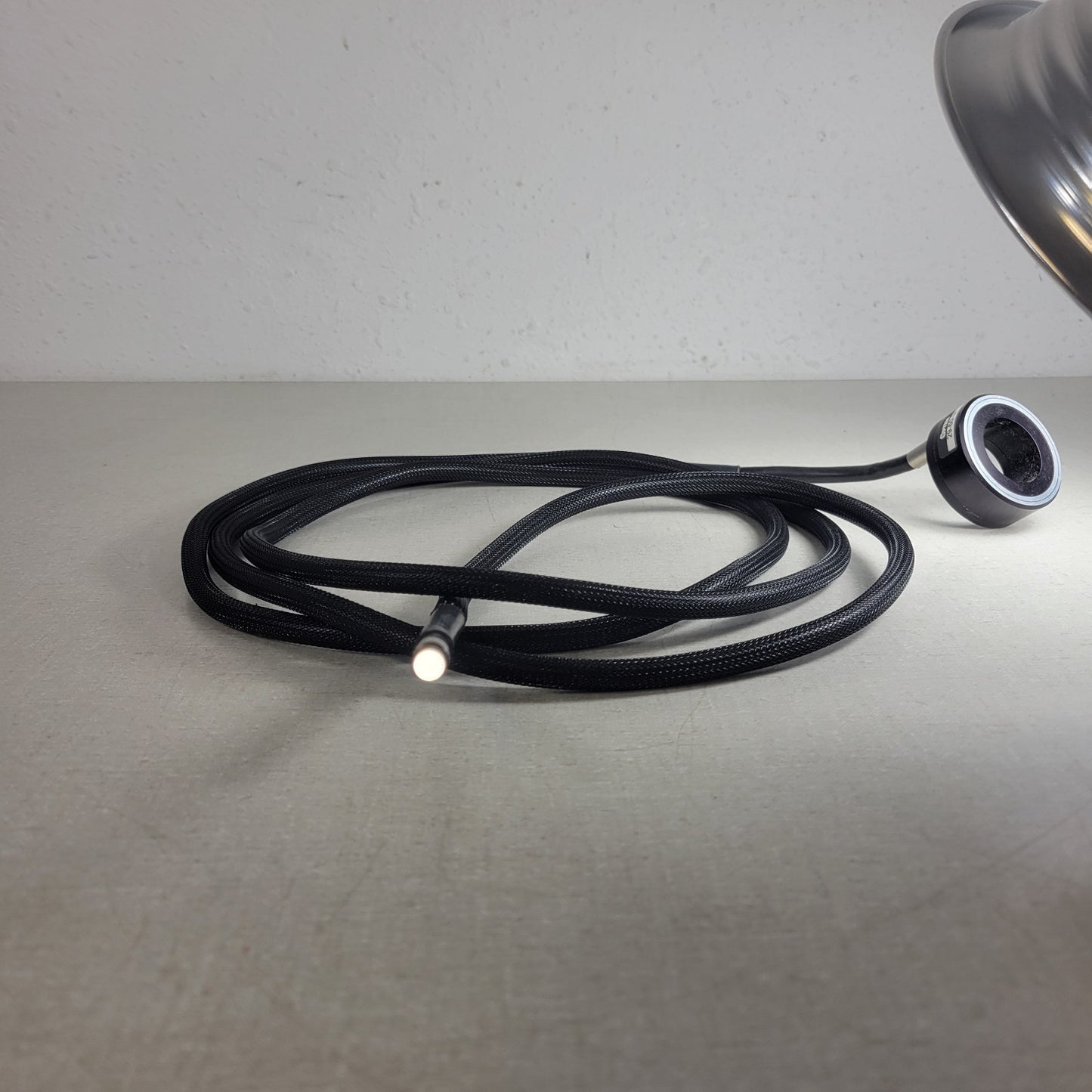 Optem 29-60-31 Fiber Optic Cable w/2" OD Ring Light Head and 1/4 OD End Insert