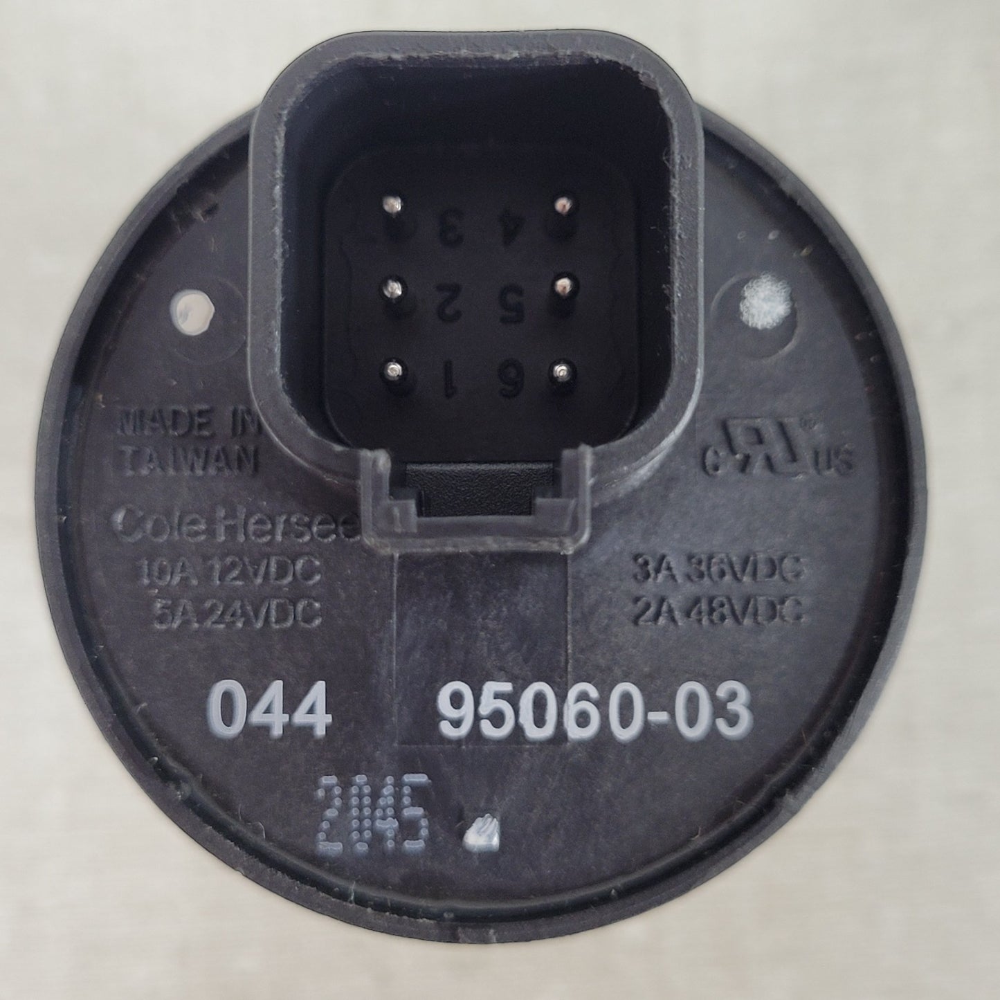 Cole Hersee 95060-03-BX 3 Position Rotary Ignition Switch Plastic with 2 Keys
