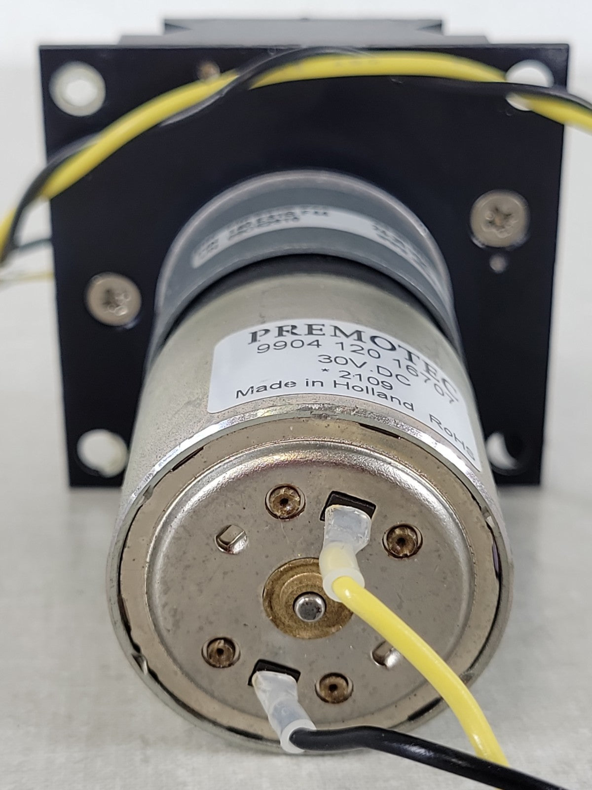 Watson-Marlow 941121 Peristaltic Pumphead w/ Premotec 9904-120-16707 30VDC Motor