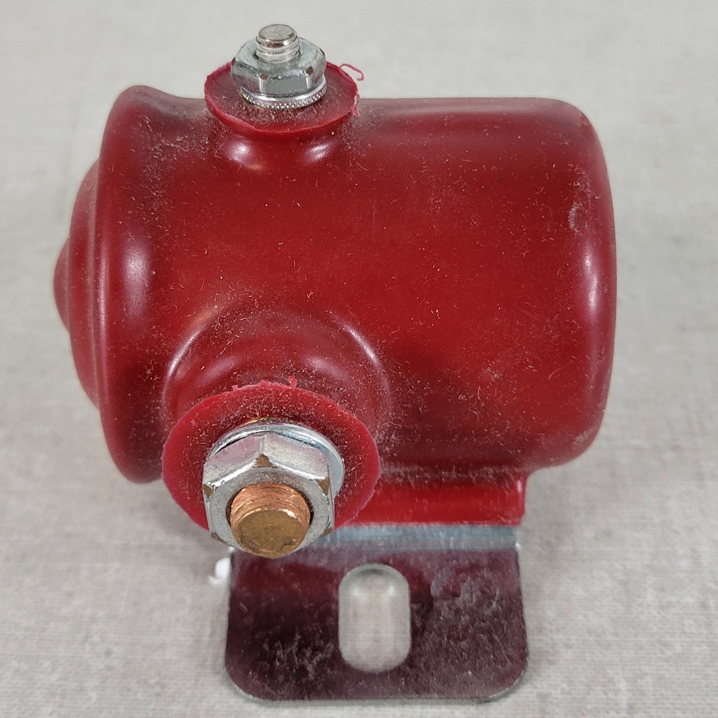 Cole Hersee 24071 12V SPST Intermittent Duty Solenoid Relay 3-Stud Cracked Cover