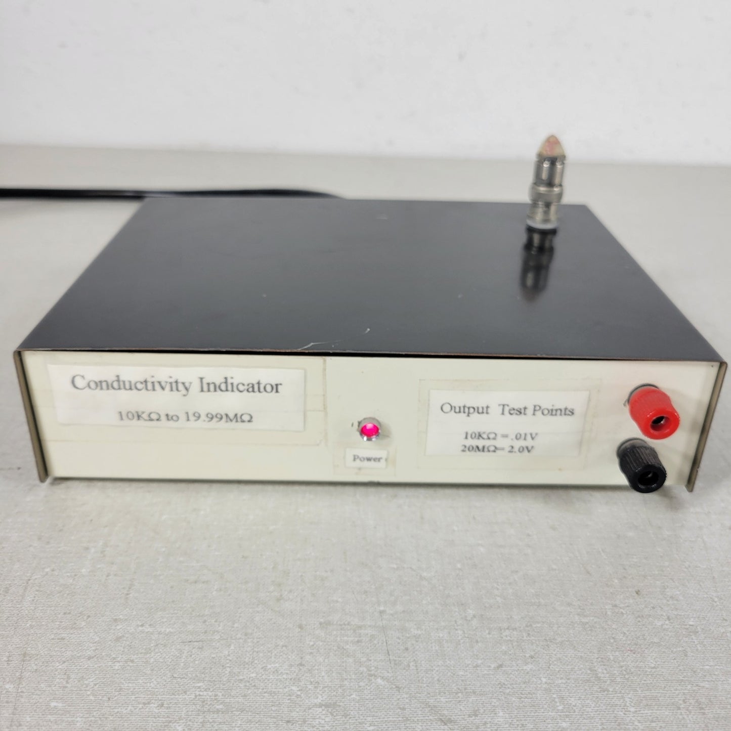 Custom Conductivity Indicator Electrical Experiment Tester 10 kΩ-20 MΩ