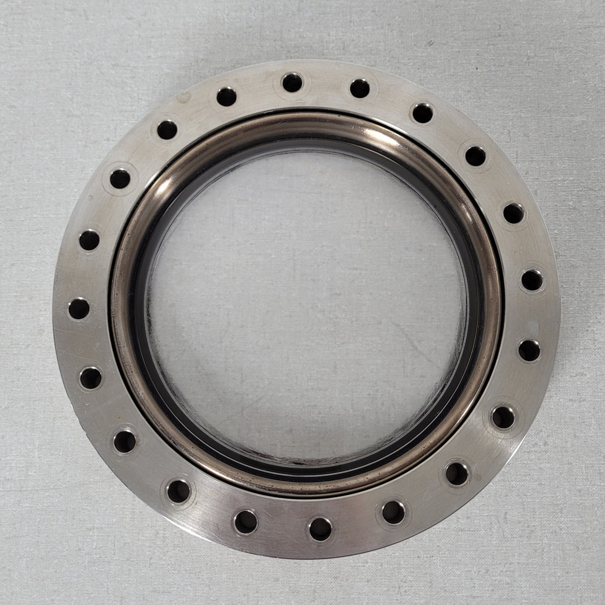 DN160CF 8" CF Conflat UHV Stainless Steel Glass Viewport Hazy Matte