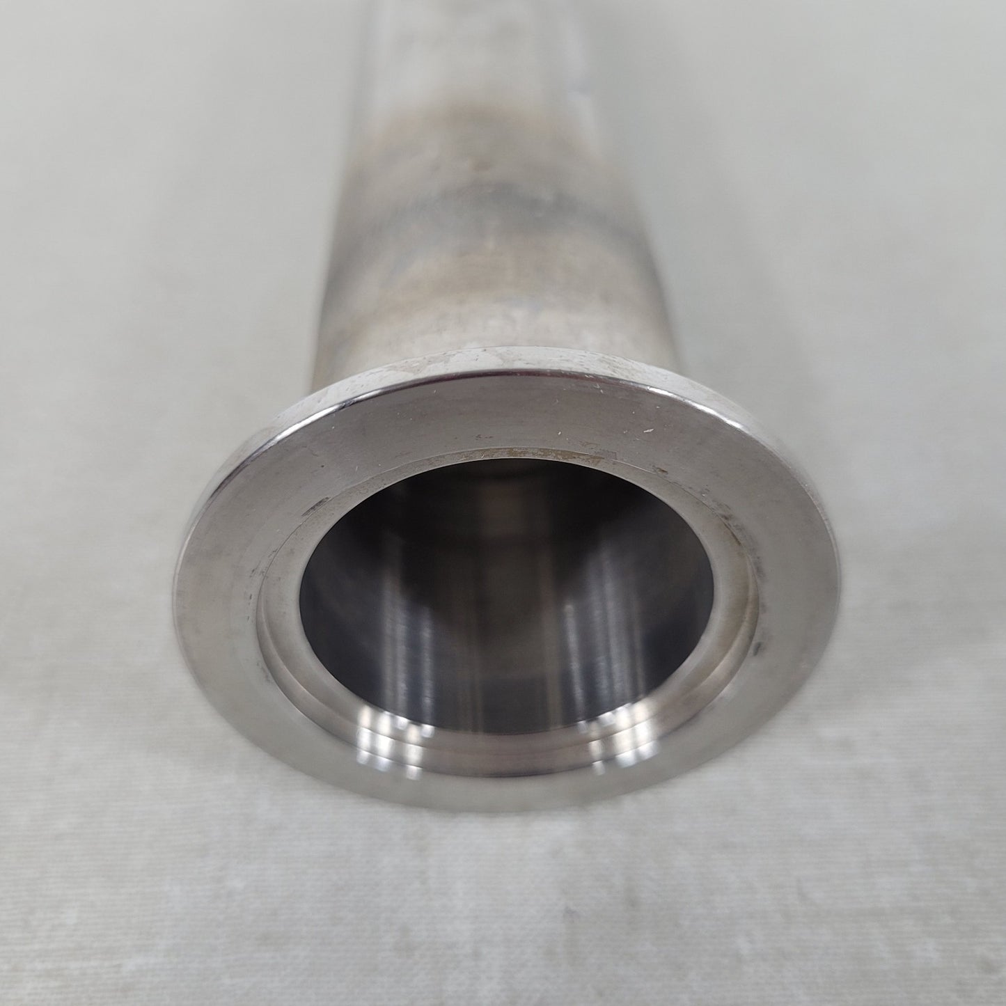 MKS KF40 NW40 QF40 9" Full Nipple Straight Tube High Vacuum Stainless Steel