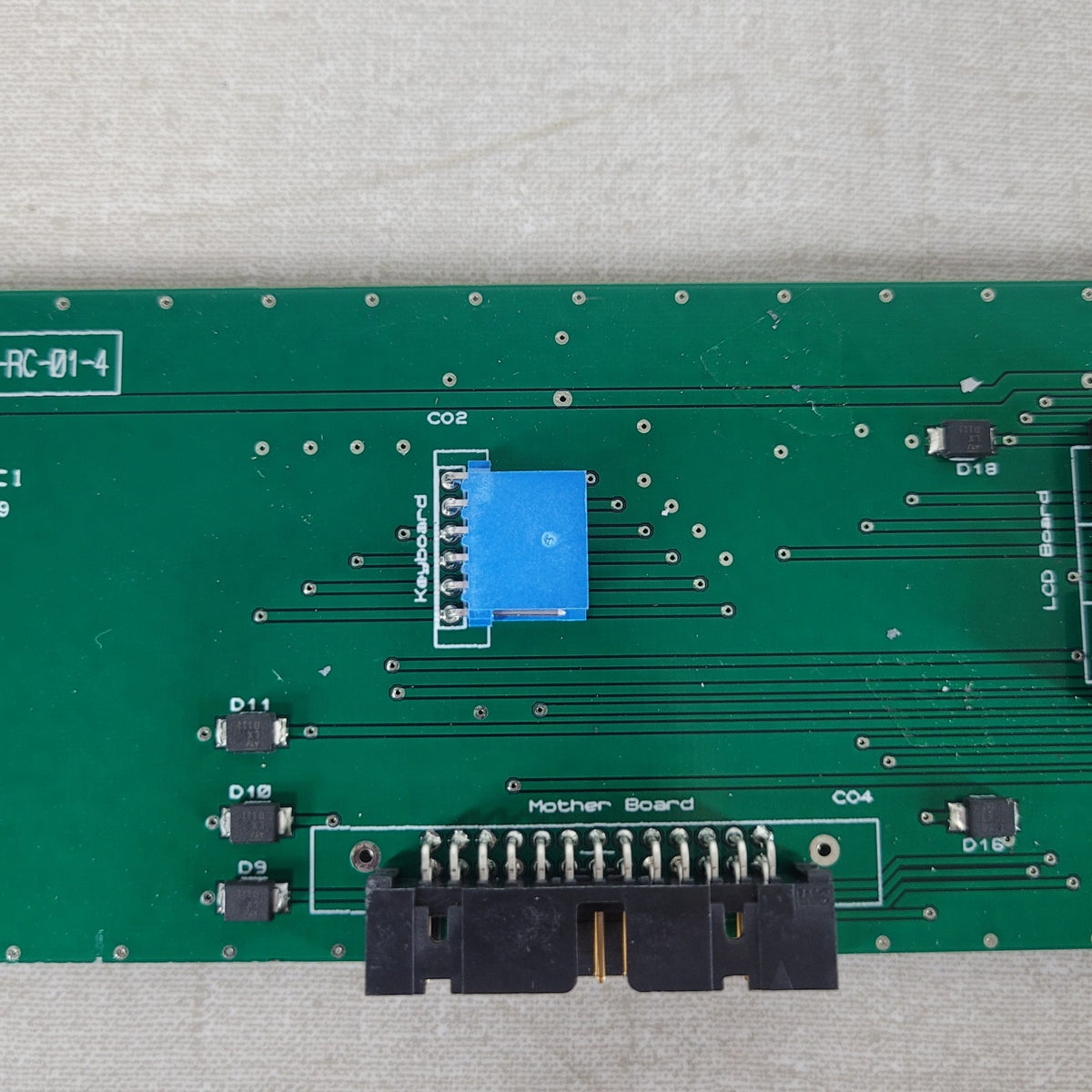 Picometrics LIF2-RC-01-4 LIF Detector LCD Interface Motherboard PCB
