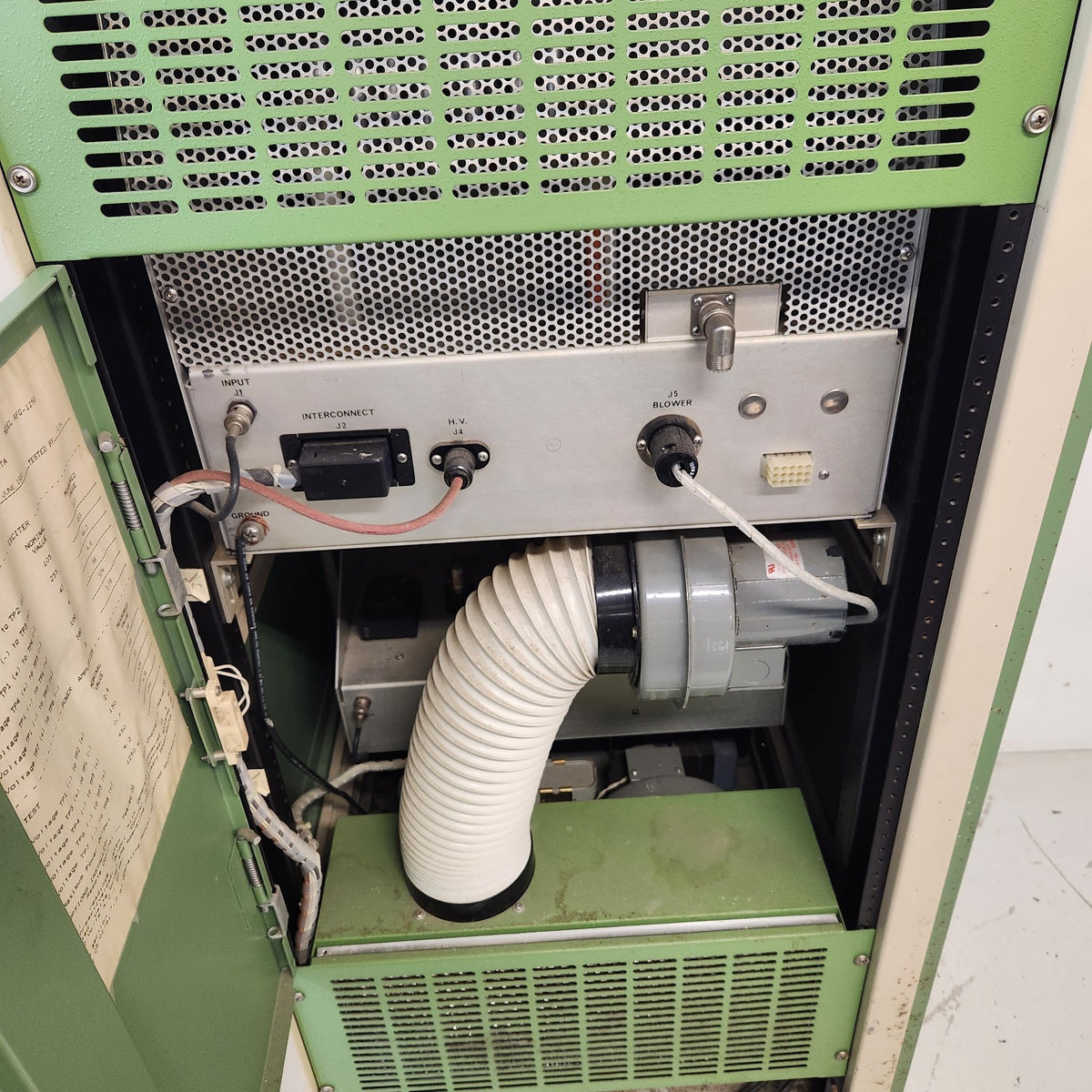 R.D. Mathis SG-1250 1250W 13.56MHz RF Sputtering Generator Rack HV Exciter Amp