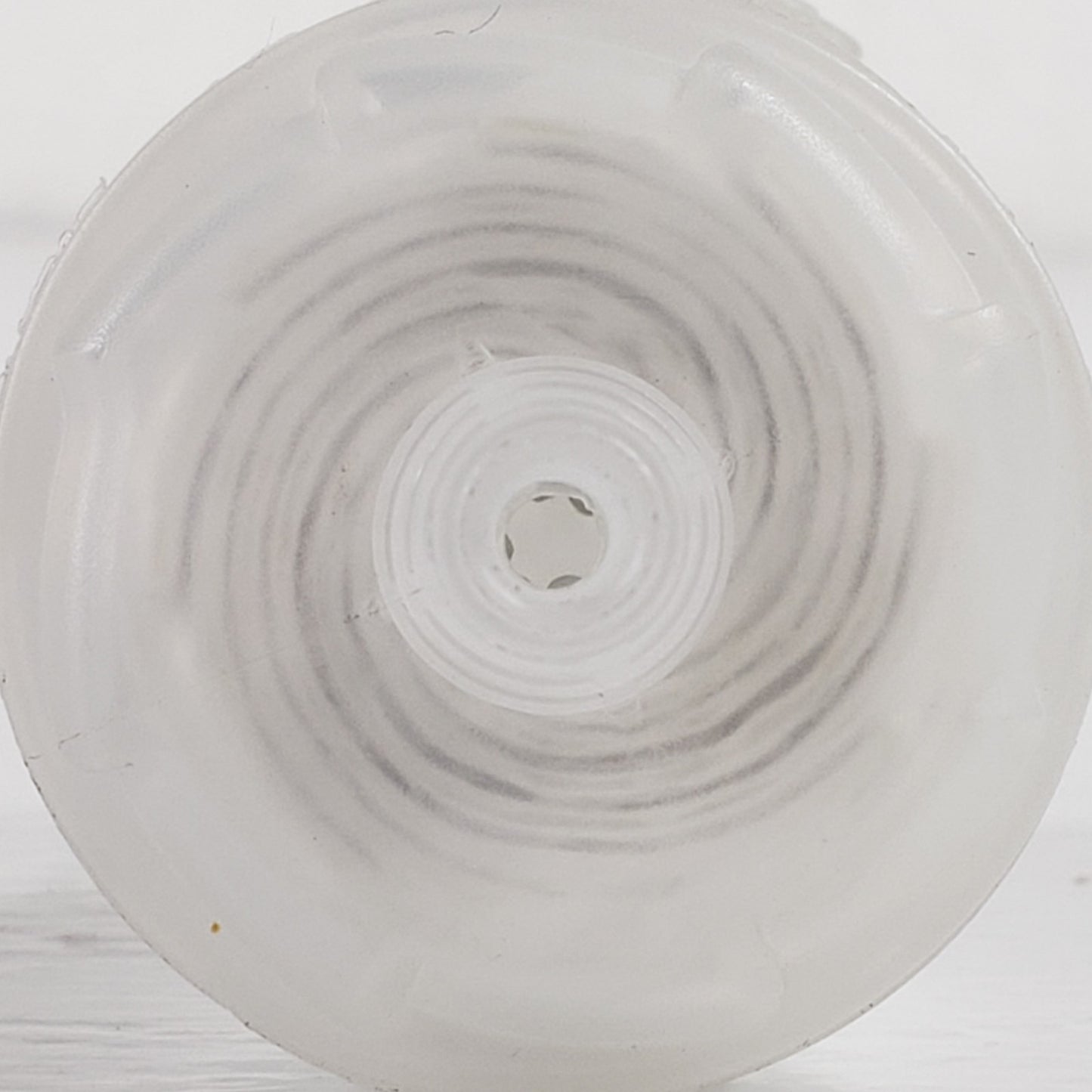 Transparent Threaded Inline Fuel Filter for Small Engines, Flow Direction Shown