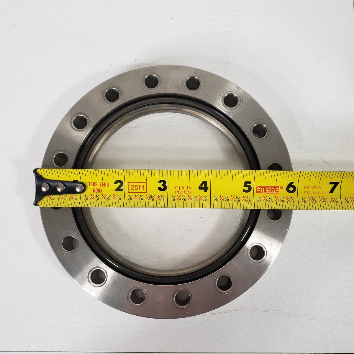 6" CF DN100CF ConFlat Optical Viewport Sight Glass UHV High Vacuum 16-Bolt CF100