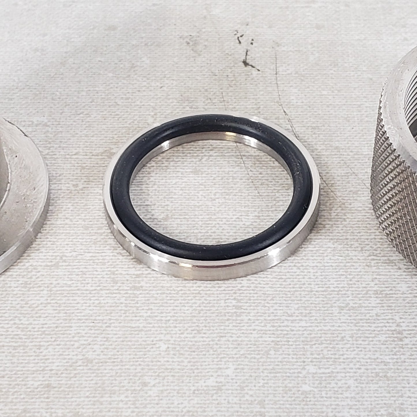 KF25 NW25 QF25 to 1" Ultra-Torr Vacuum Adapter Stainless Steel High Vacuum