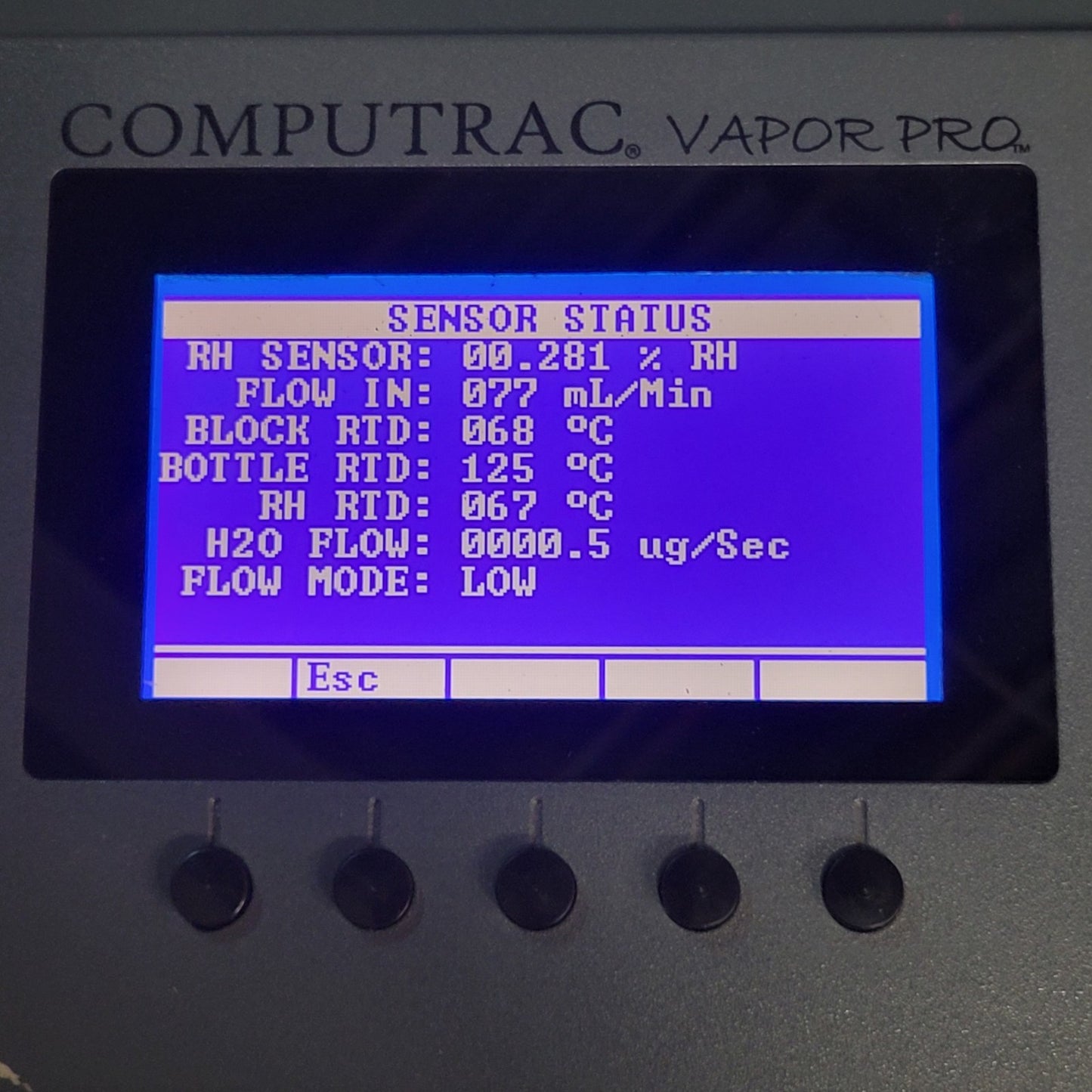 TESTED WORKS ARIZONA CT-3100-L Computrac Vapor Pro VP Series Moisture Analyzer