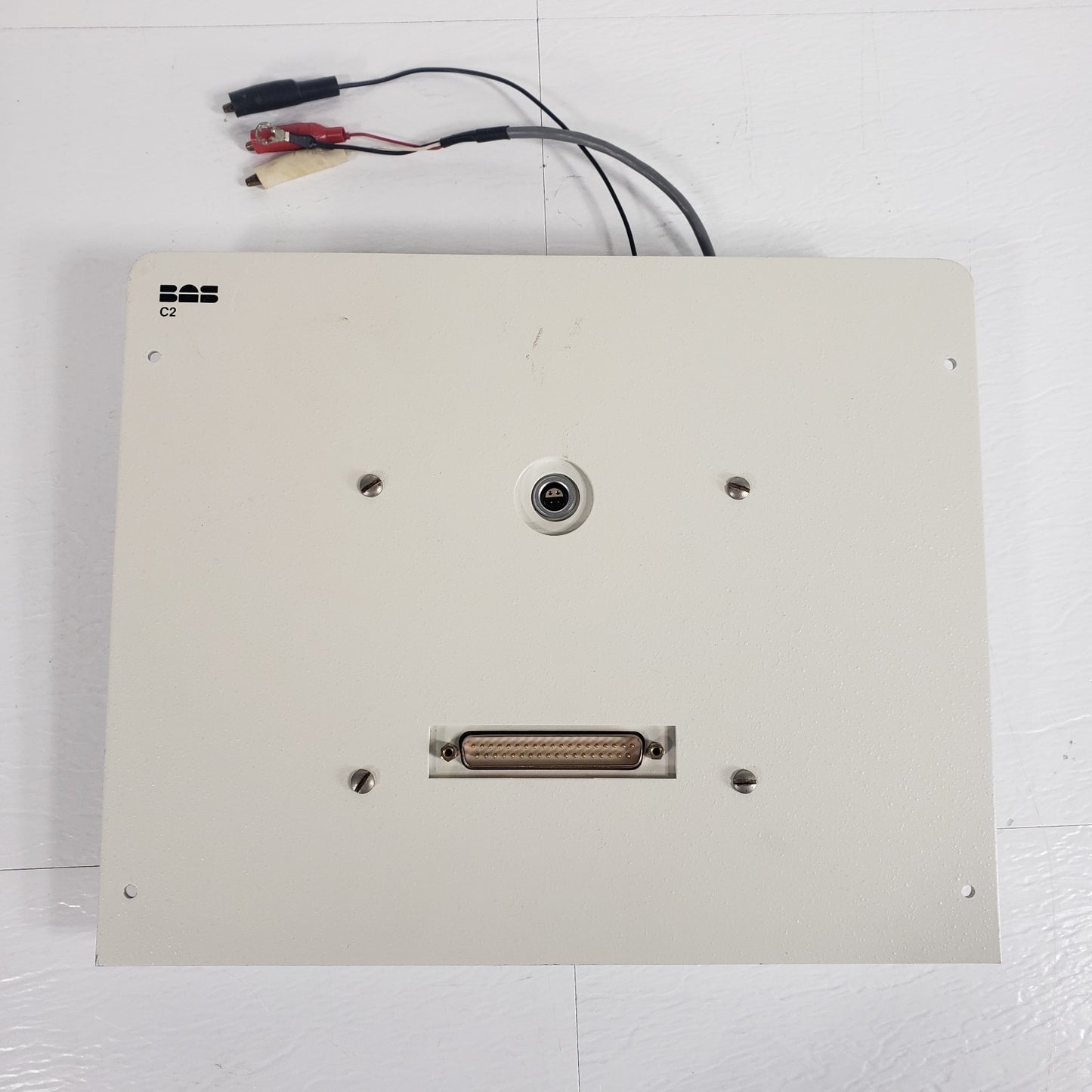 Bioanalytical Systems BASi AC Impedance ACI DB37 Pos Neg Ground Cable C2