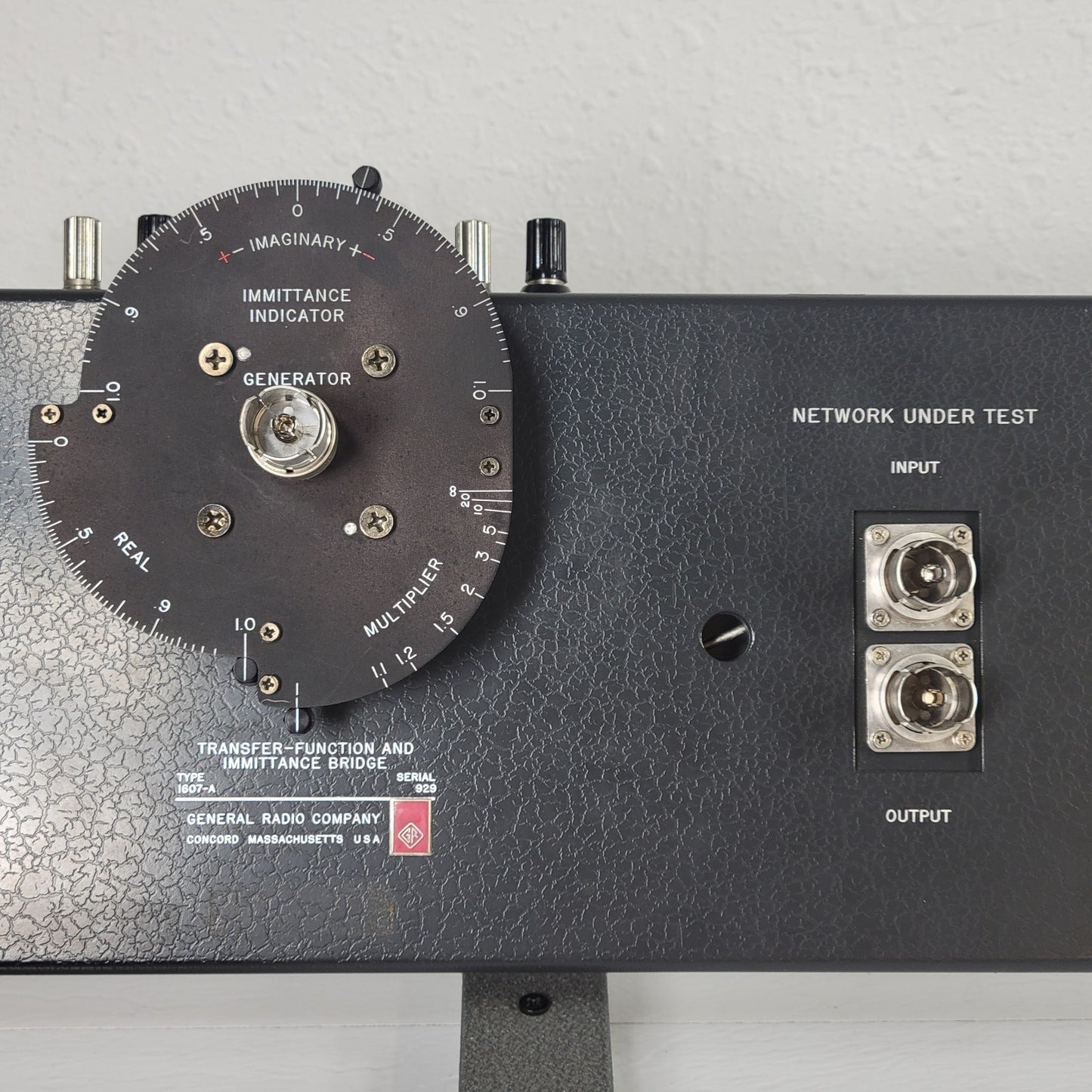 General Radio 1607-A Transfer Function Immittance Bridge GR874 Accessory Kit