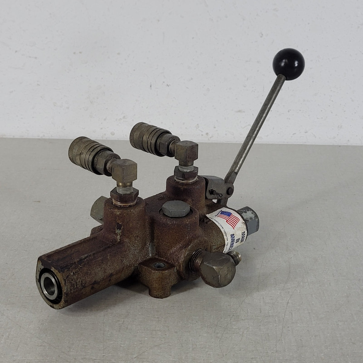 Prince RD5200 2-Spool Hydraulic Directional Control Valve Lever 30 GPM Untested