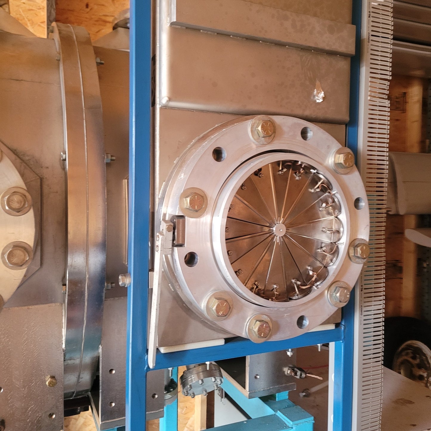 40" 1000L High Vacuum PVD Sputter Chamber Rotating Substrate Stages Thin Film