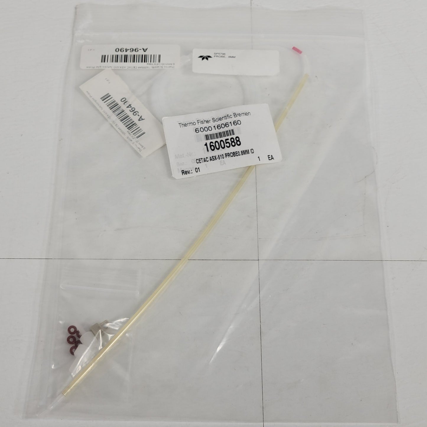 NEW Thermo 1600588 CETAC ASX-510 0.8mm ID Autosampler Probe ICP-OES OEM