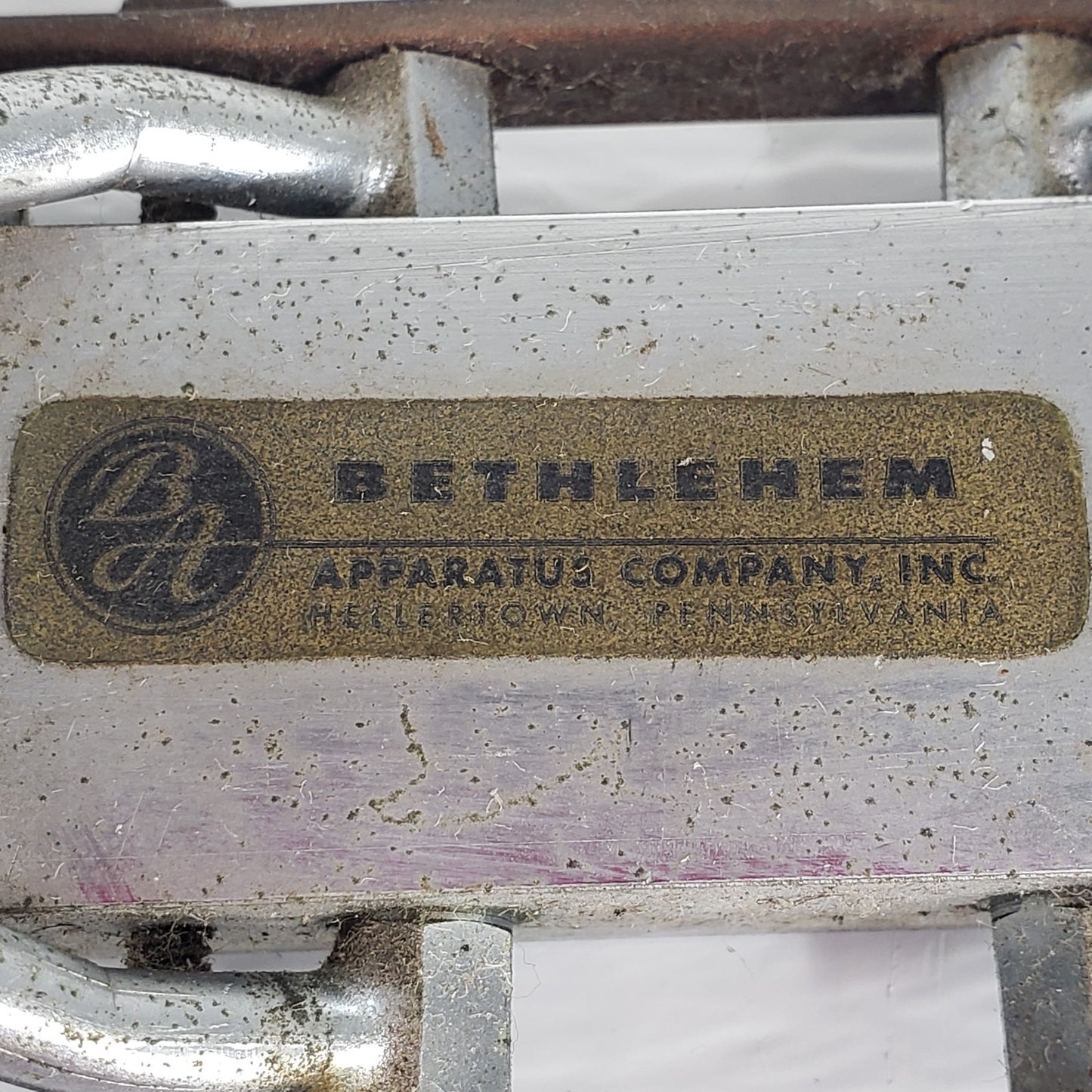 BETHLEHEM 10 Fire Single Jet Oxygen Gas Glassblowing Lathe Burner With Swivel