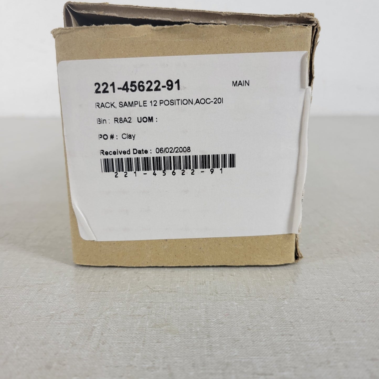Shimadzu 221-45622-91 Long Rack Set AOC-20i 12-Position GC Autosampler
