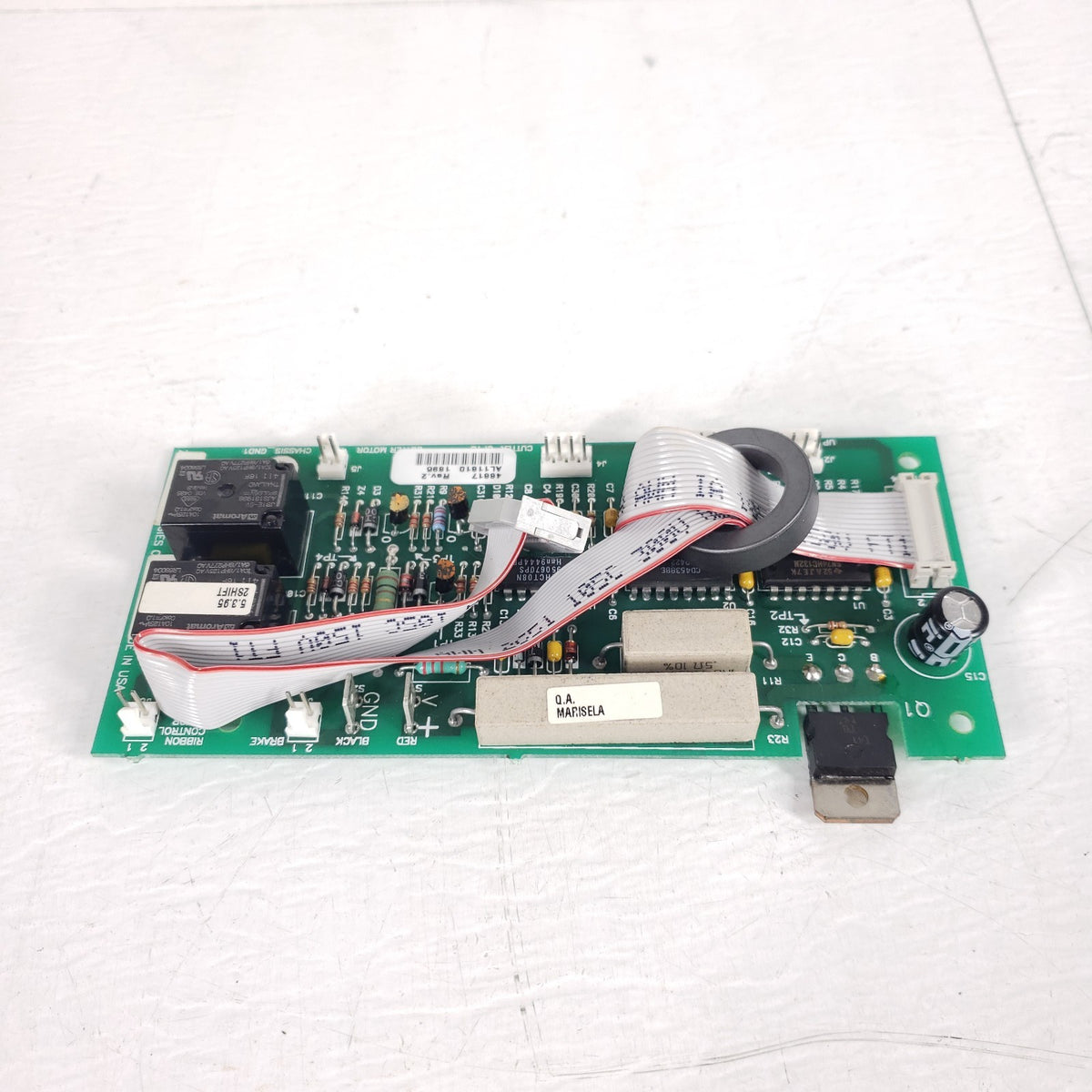 Zebra 46617M 46617 Rev 2 Xi Series Cutter Logic Control Board PCB