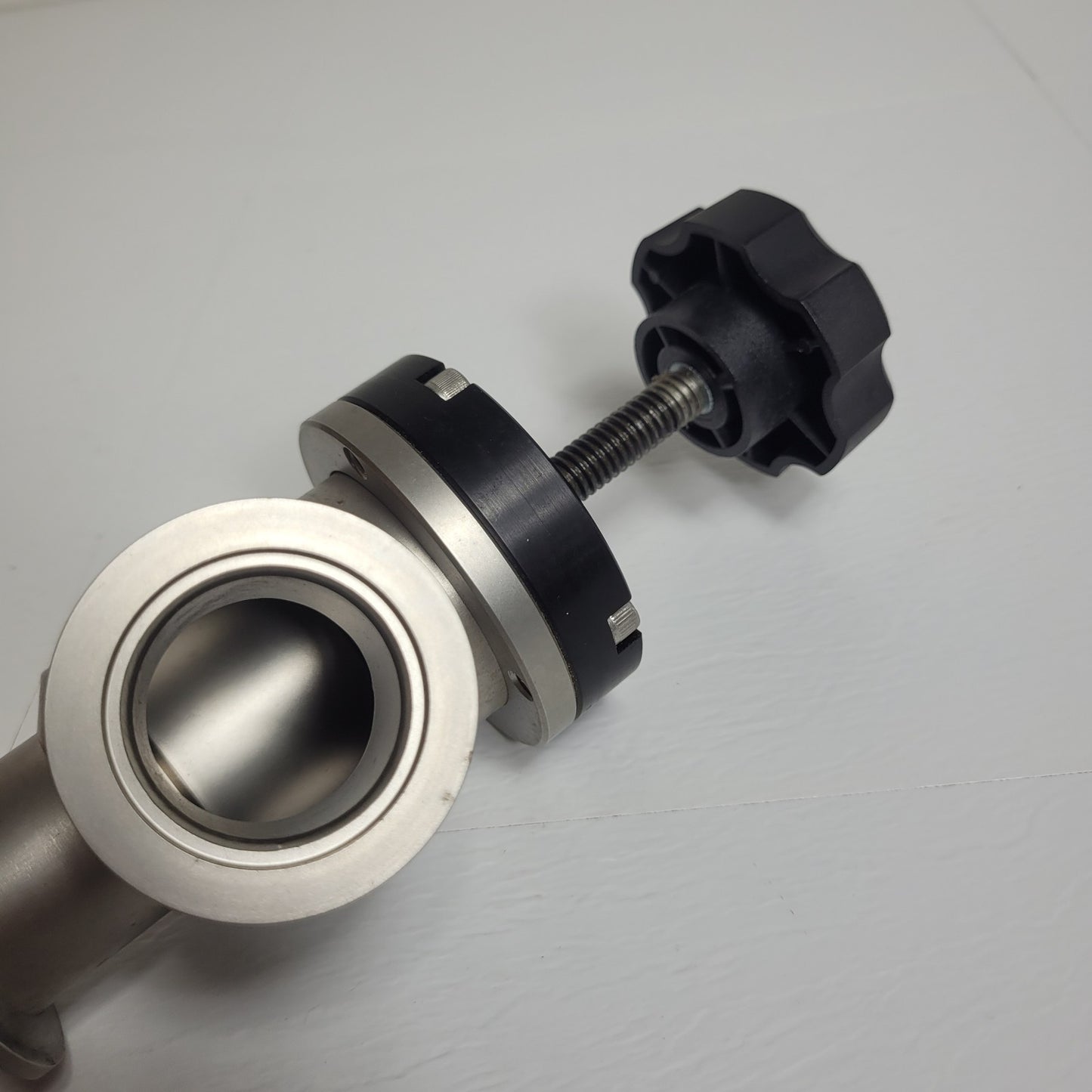 Nor-Cal ESV-1502-NWB Manual Vacuum Angle Valve KF40 NW40 UHV Ultra High Vacuum