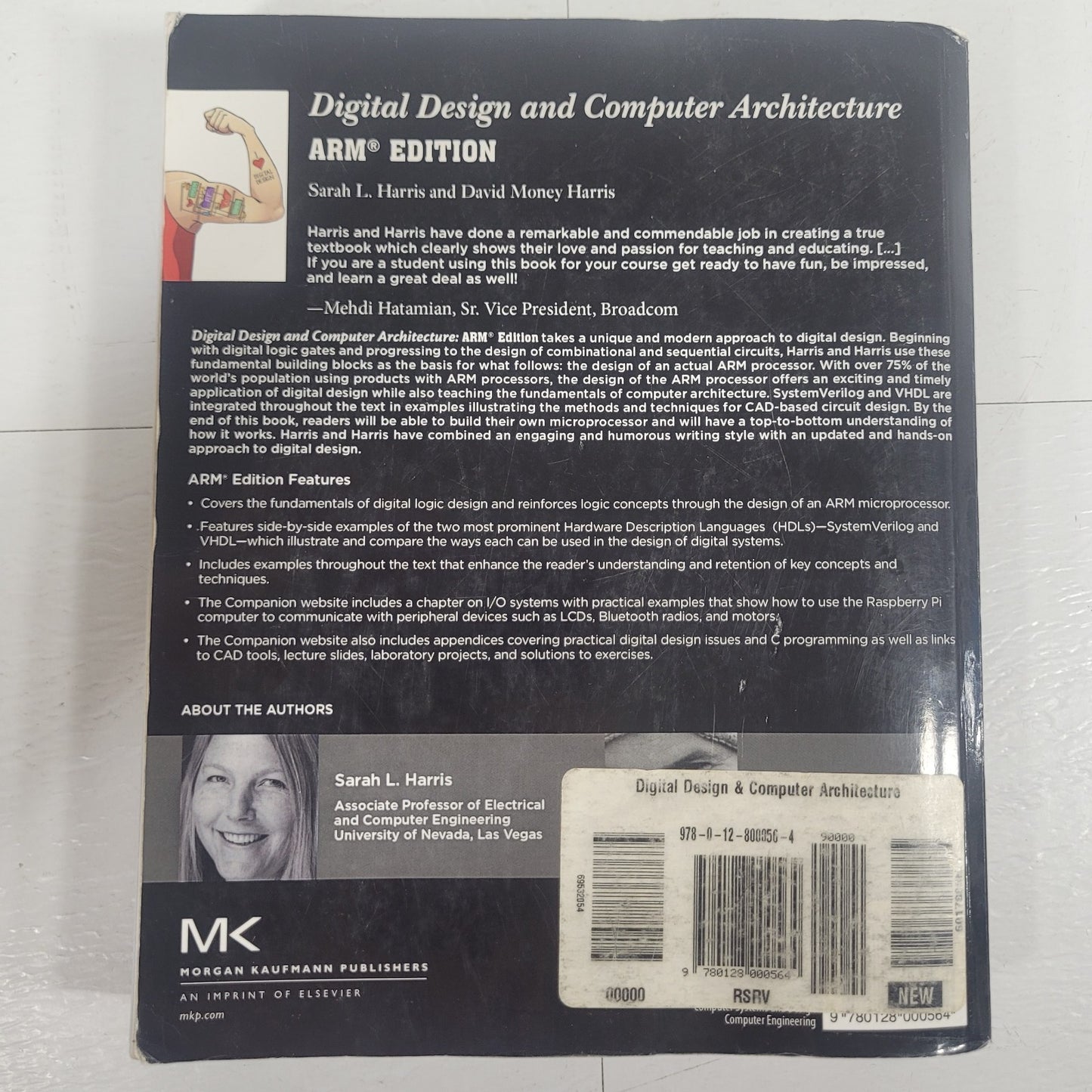 Digital Design & Computer Architecture ARM Edition Harris Harris Paperback 2015