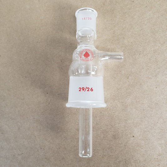 Ace Glass Inc 9546-06 Micro Sublimer Head 14/20 Top 29/26 Bottom Inner Joints