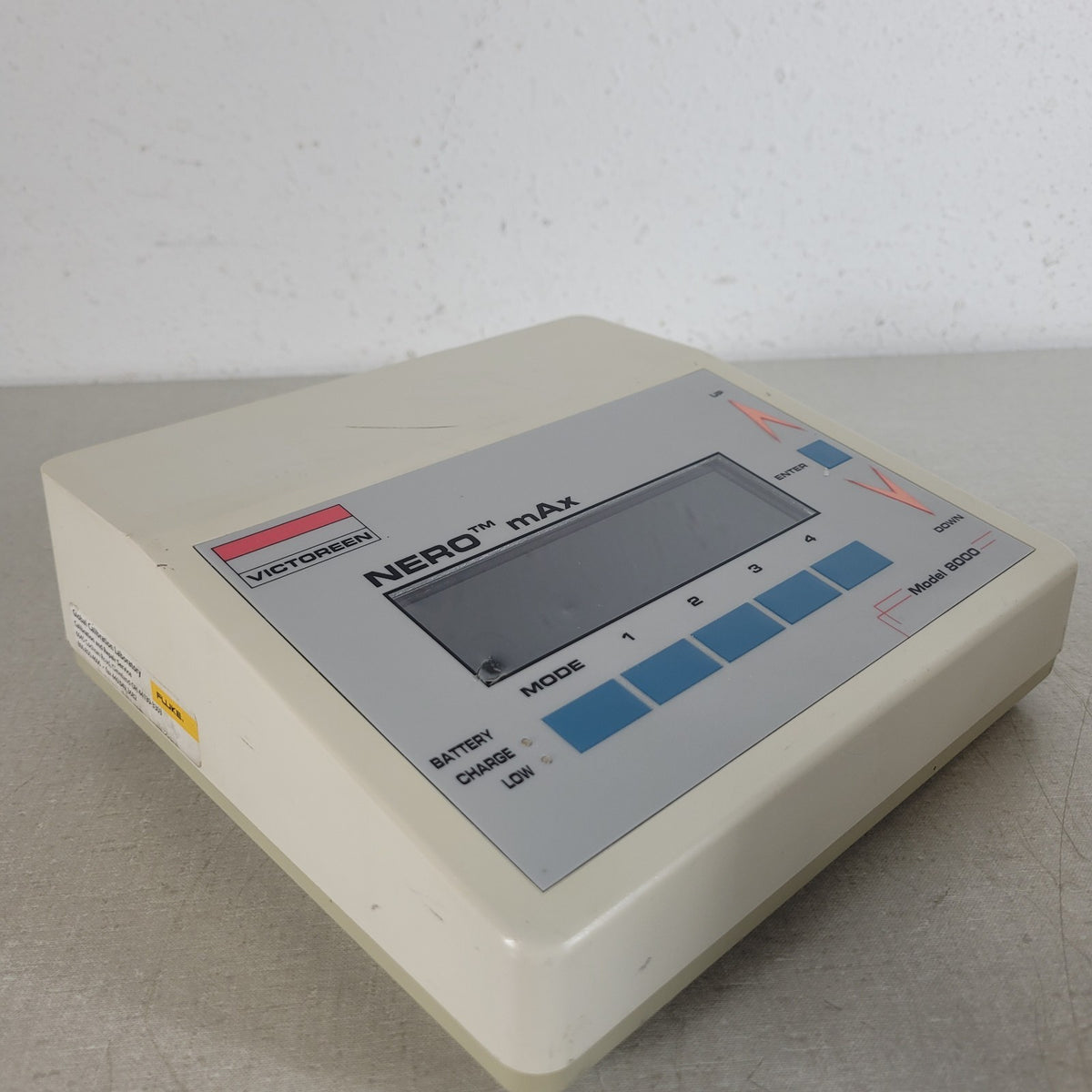 Victoreen NERO mAx 8000 Non-Invasive X Analyzer Ray kVp Exposure Meter