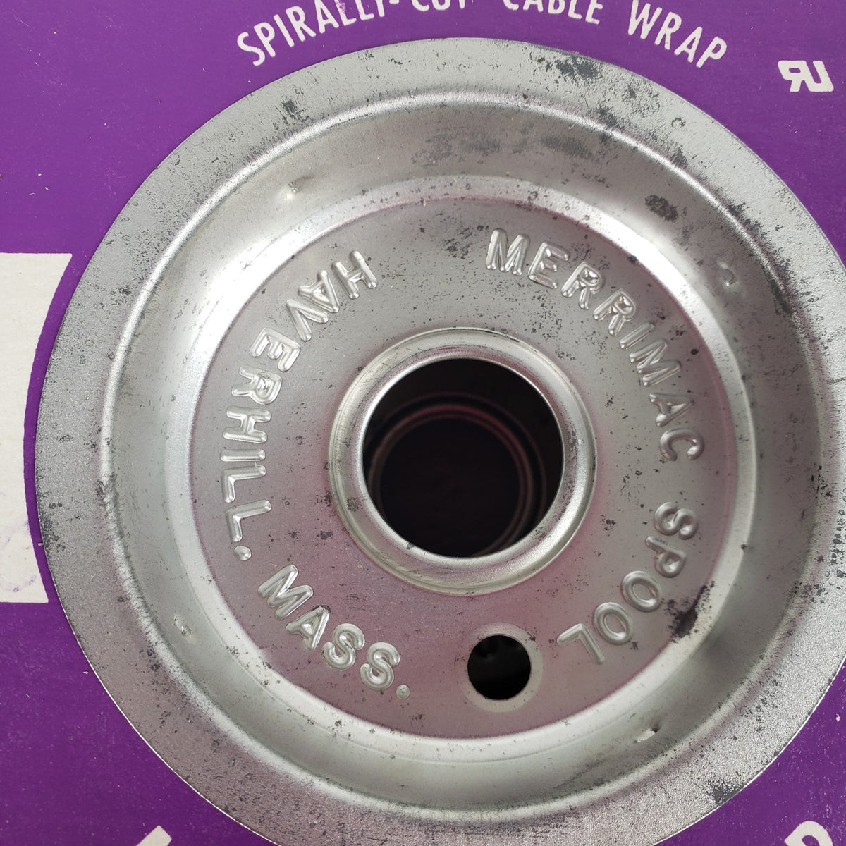 M.M. Newman HT 1/2 C Heli-Tube Clear Polyethylene Spiral Cable Wrap 17ft