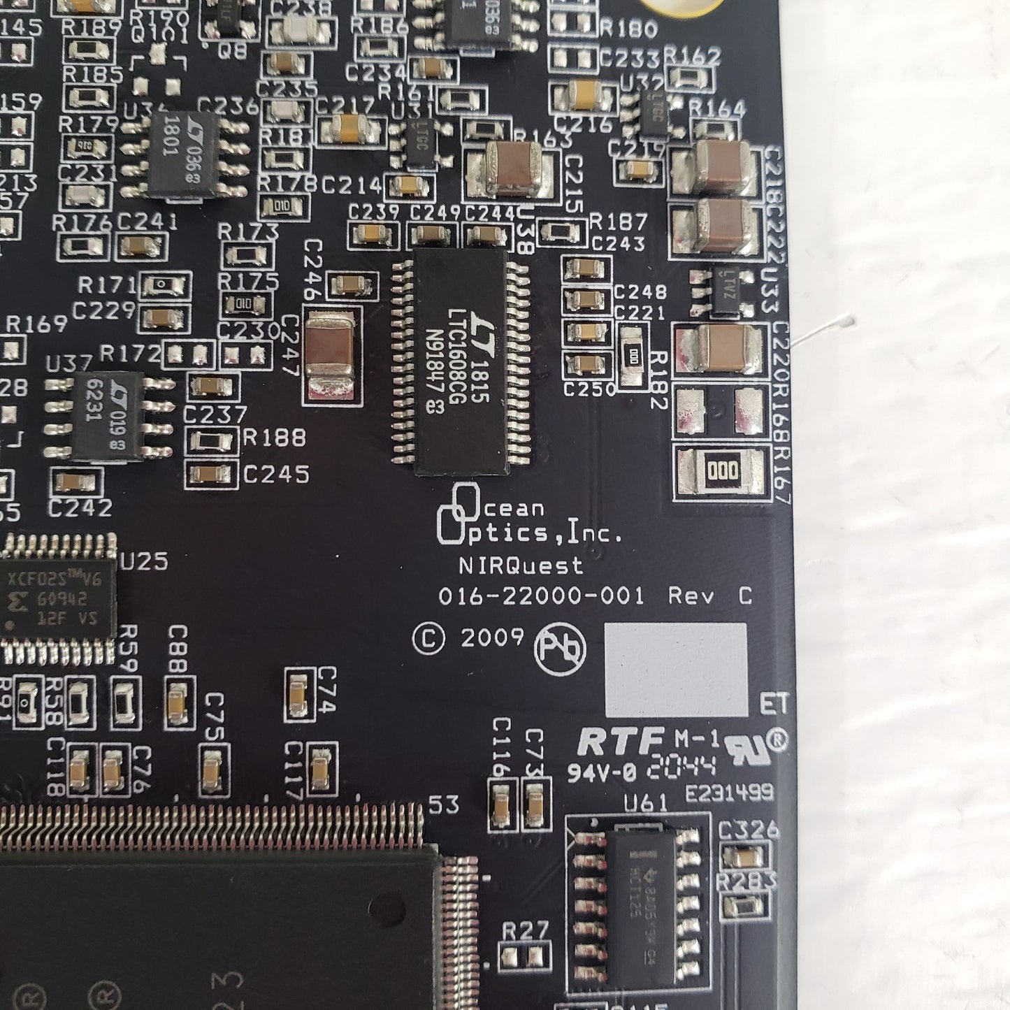 TESTED Ocean Optics NIRQuest512 NIR Spectrometer Control Board PCB