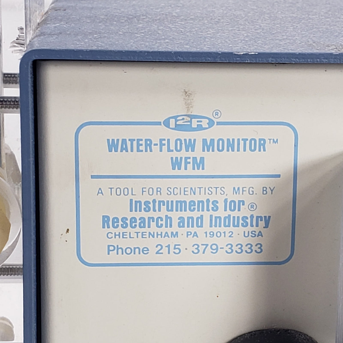 I2R WFM/1500 Water Flow Monitor Interlock 120V 1500W 0.1-2 L/min Lab