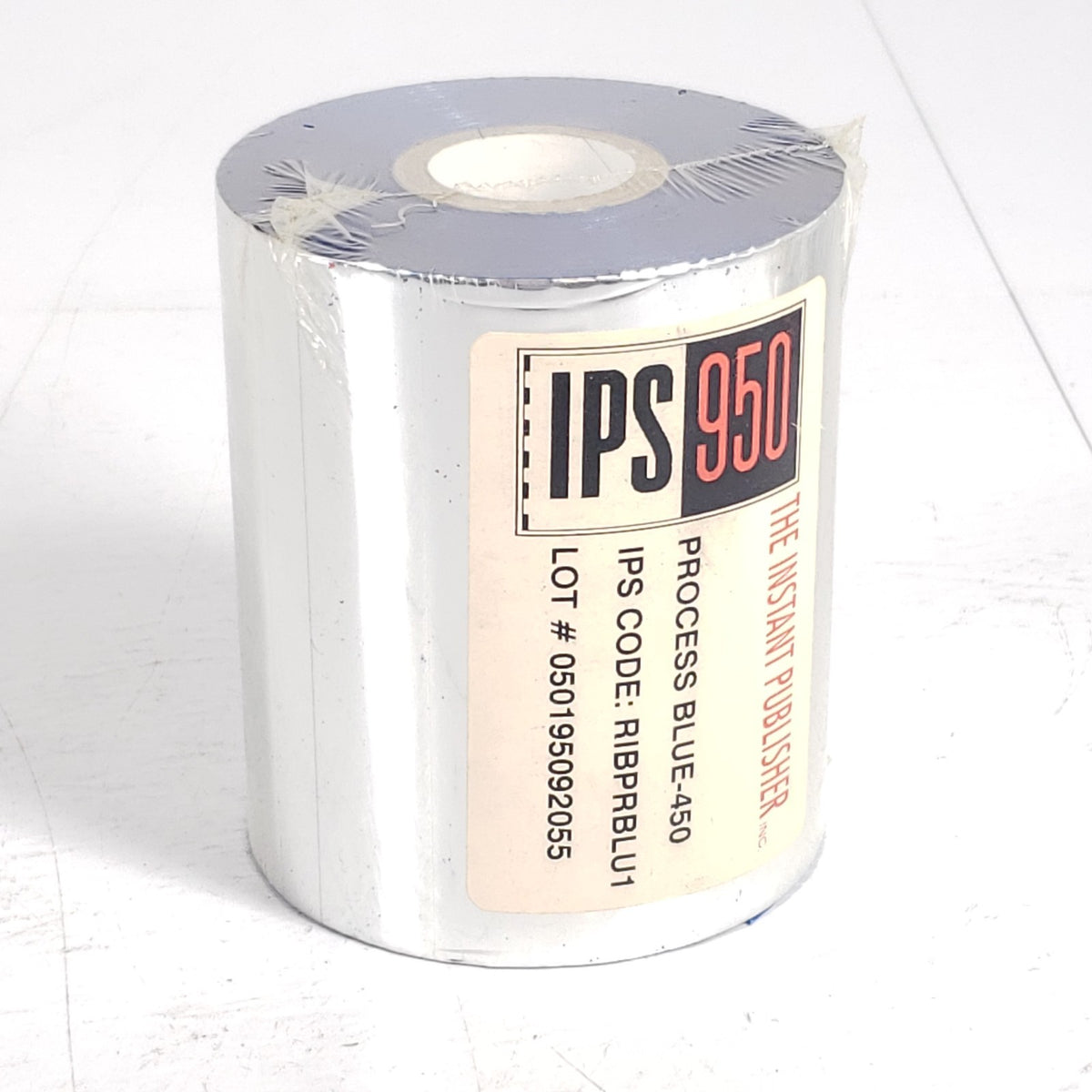 IPS 950 Instant Publisher RIBPRBLU1 Blue Thermal Transfer Ribbon NOS