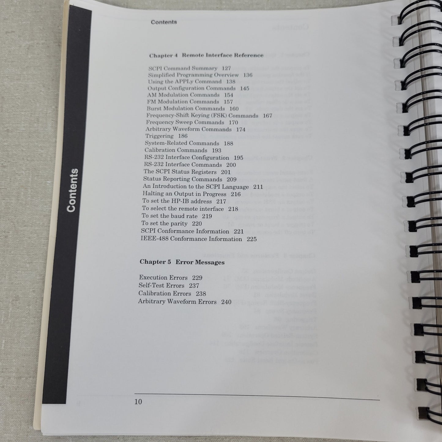 HP 33120A 33120-90005 Edition 5 Function Arbitrary Waveform Generator User Guide