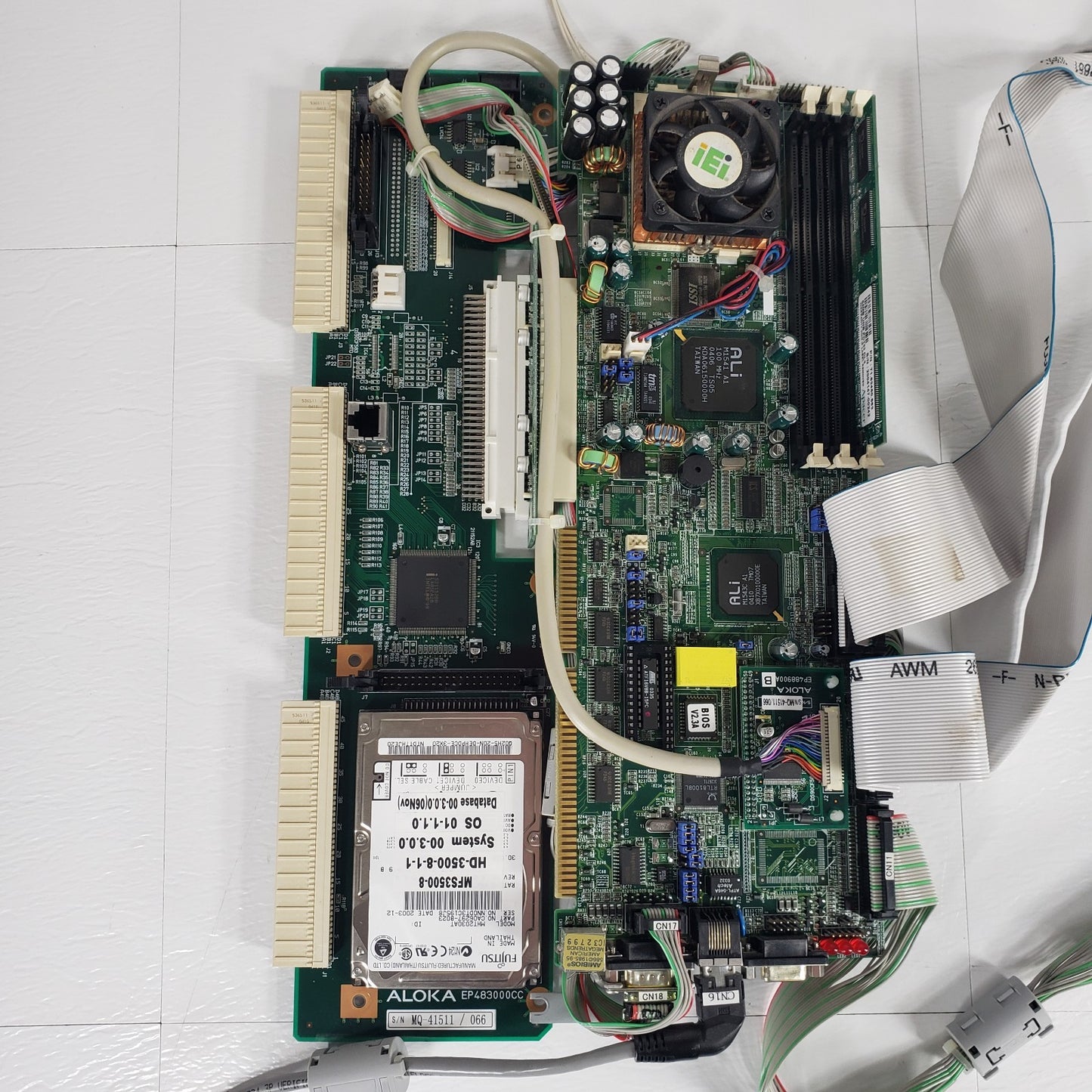 Aloka EP483000CC EP488900AB CPU Board Assy SSD-3500 Ultrasound