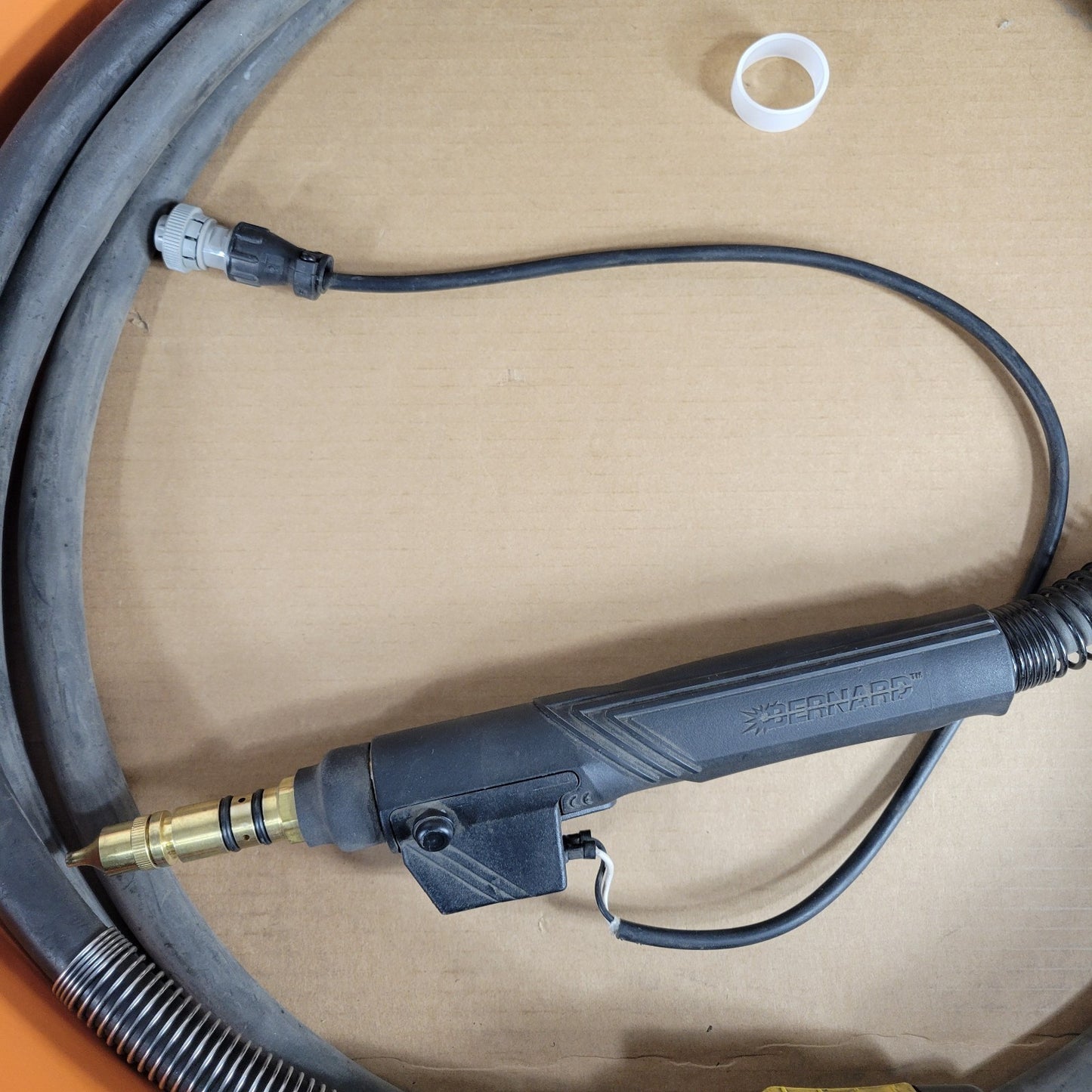 BERNARD Aircooled MIG Welding Gun with N5814C Nozzle And QT345 Tube Head
